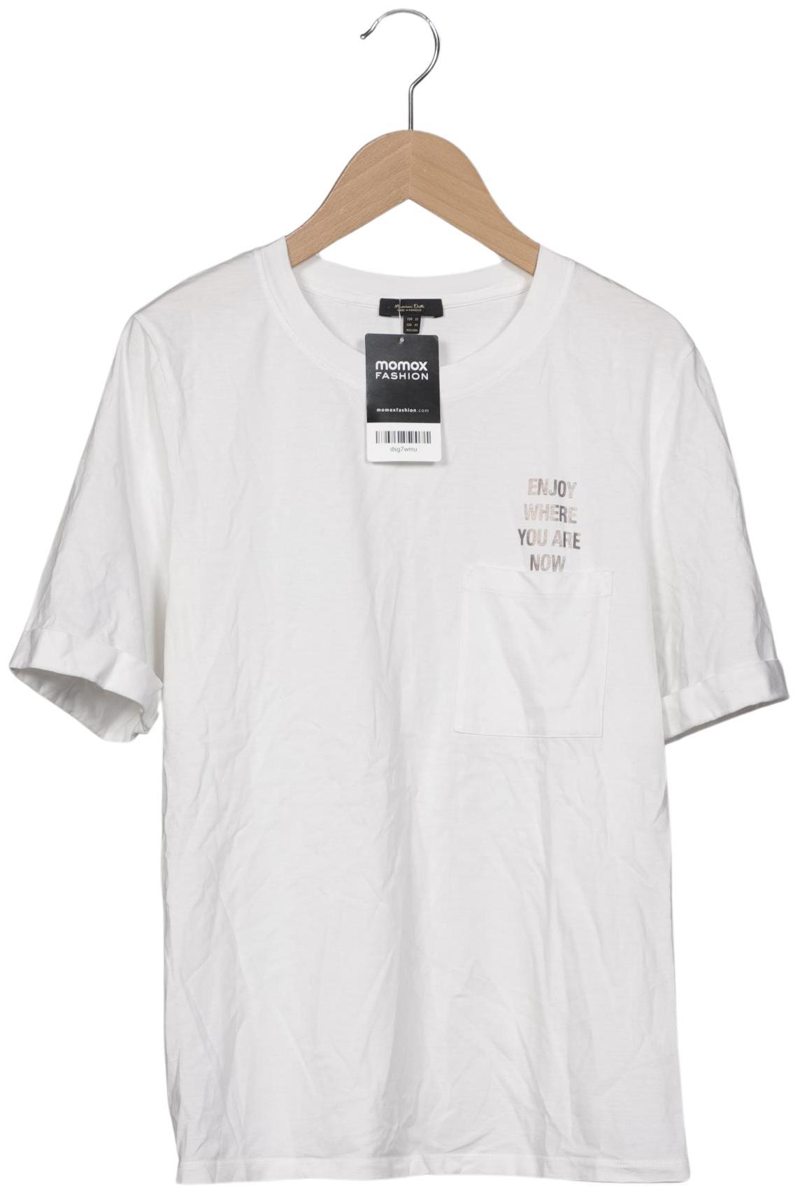

Massimo Dutti Damen T-Shirt, weiß, Gr. 34