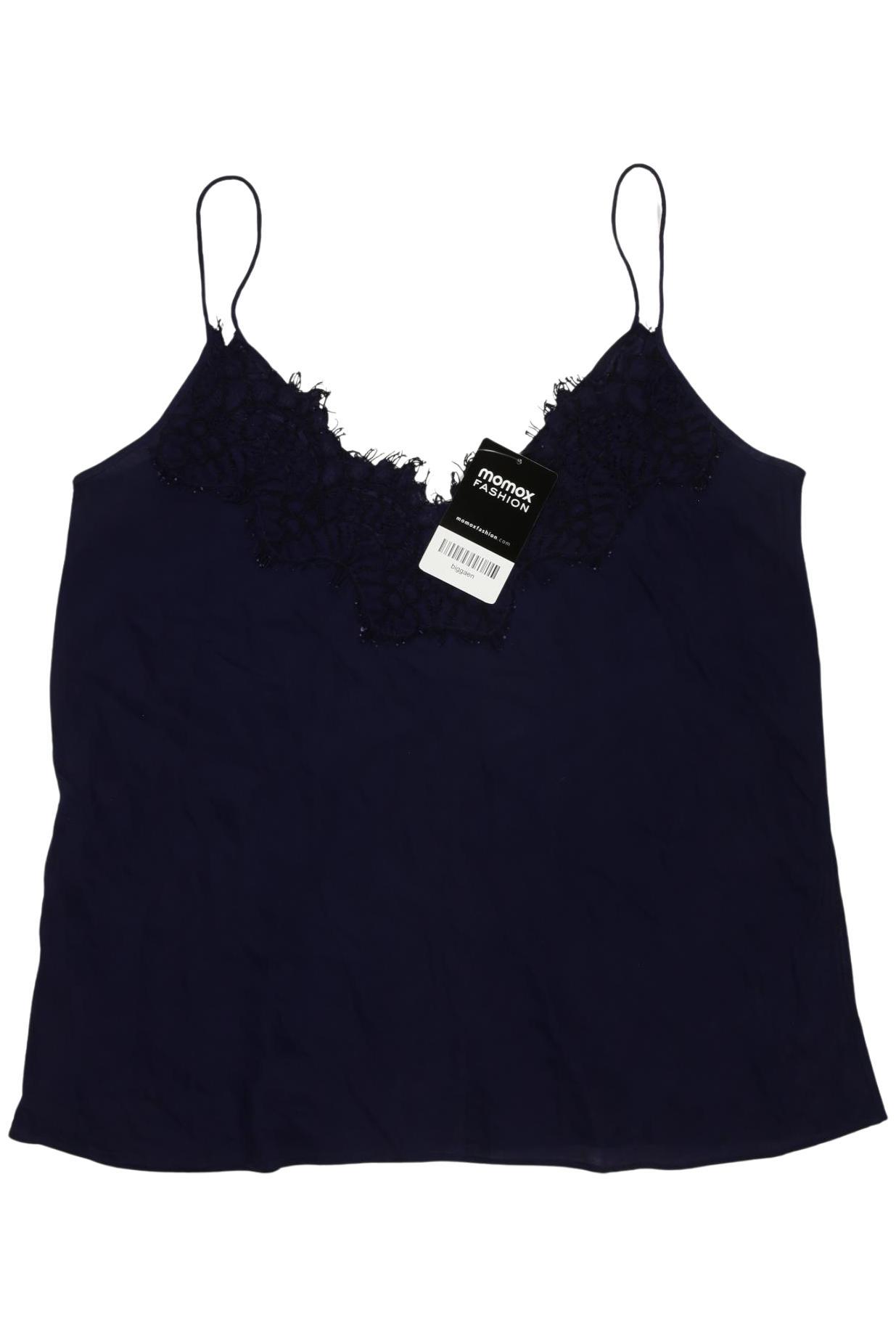 

Massimo Dutti Damen Top, marineblau, Gr. 44