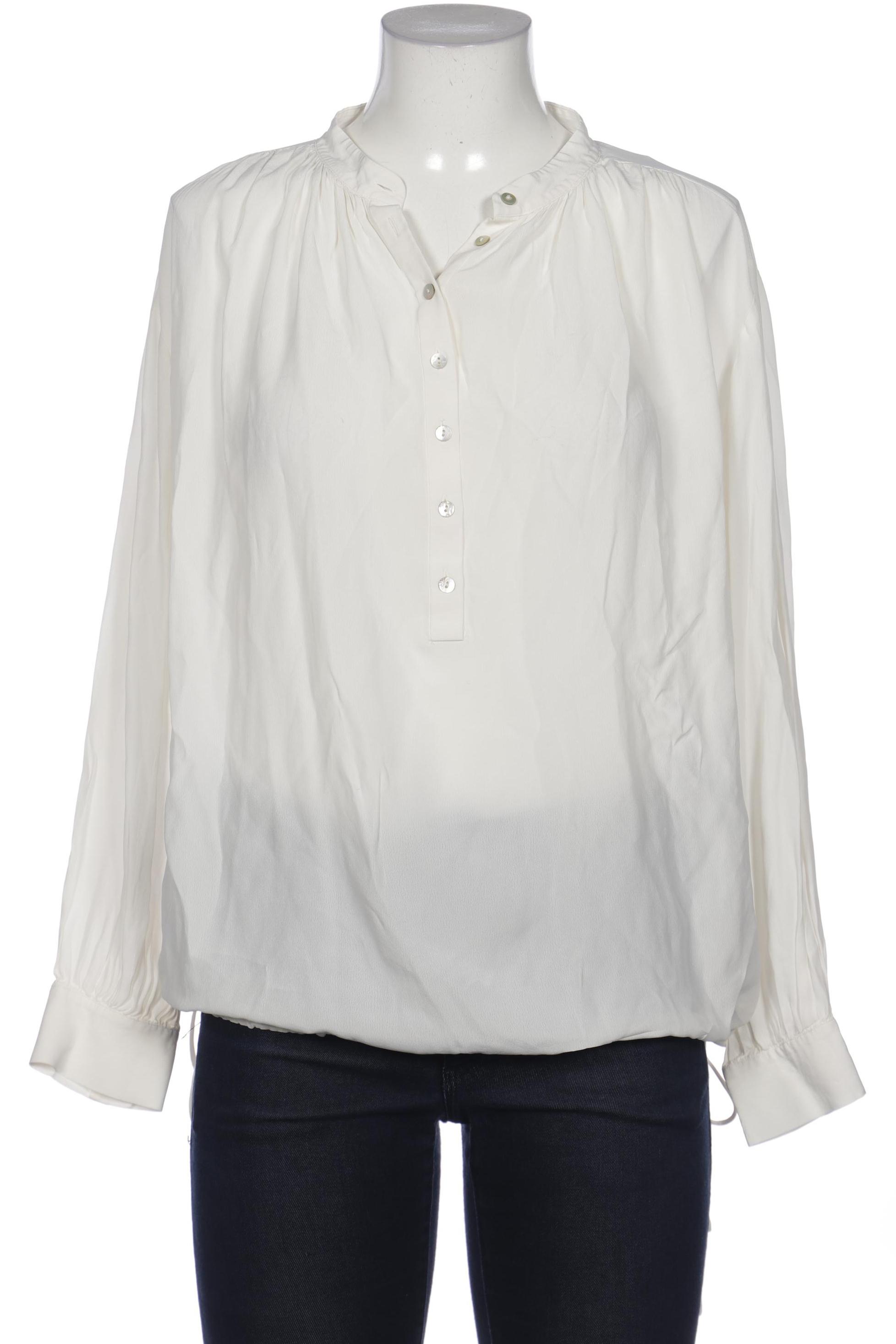 

Massimo Dutti Damen Bluse, cremeweiß
