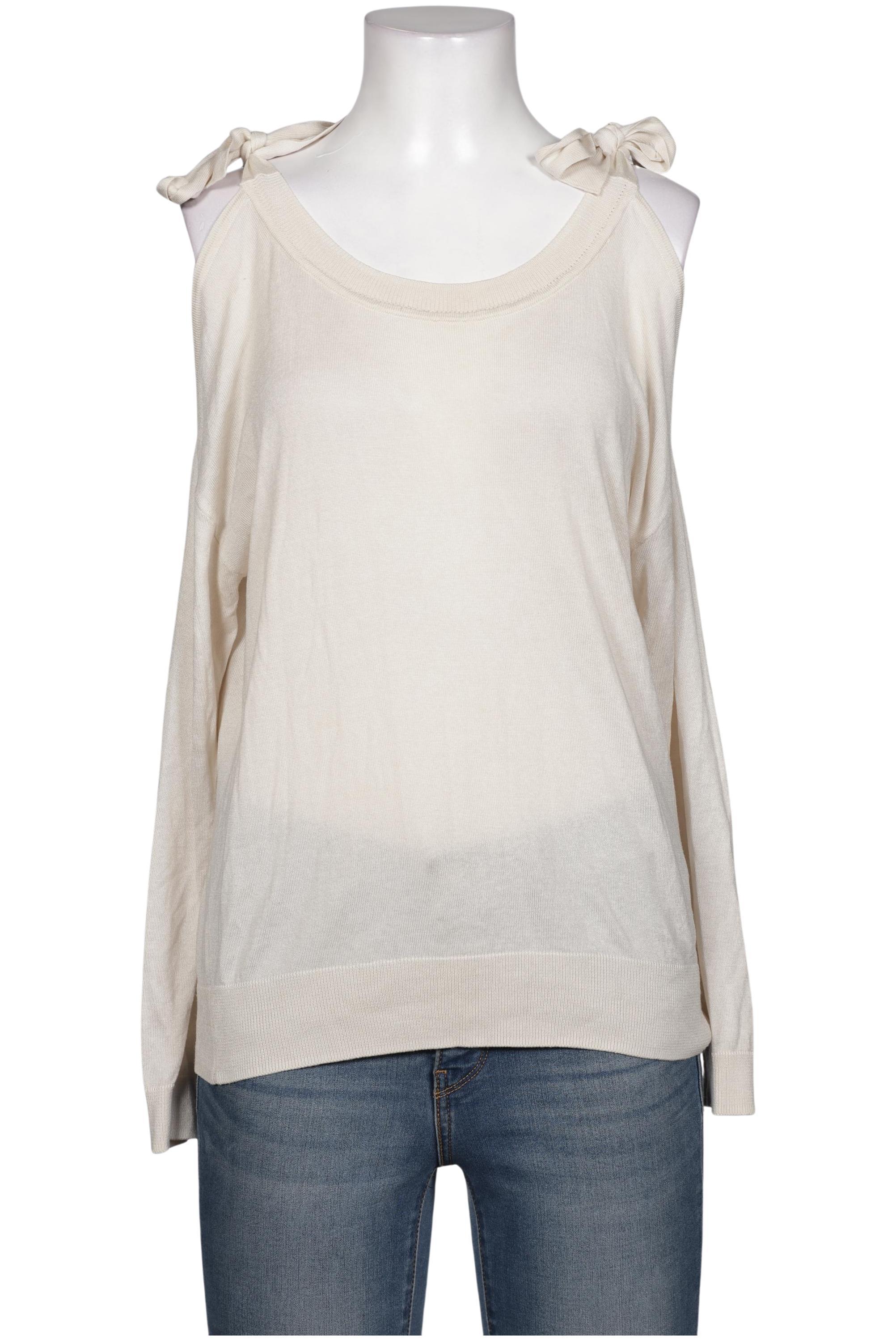 

Massimo Dutti Damen Pullover, cremeweiß, Gr. 38