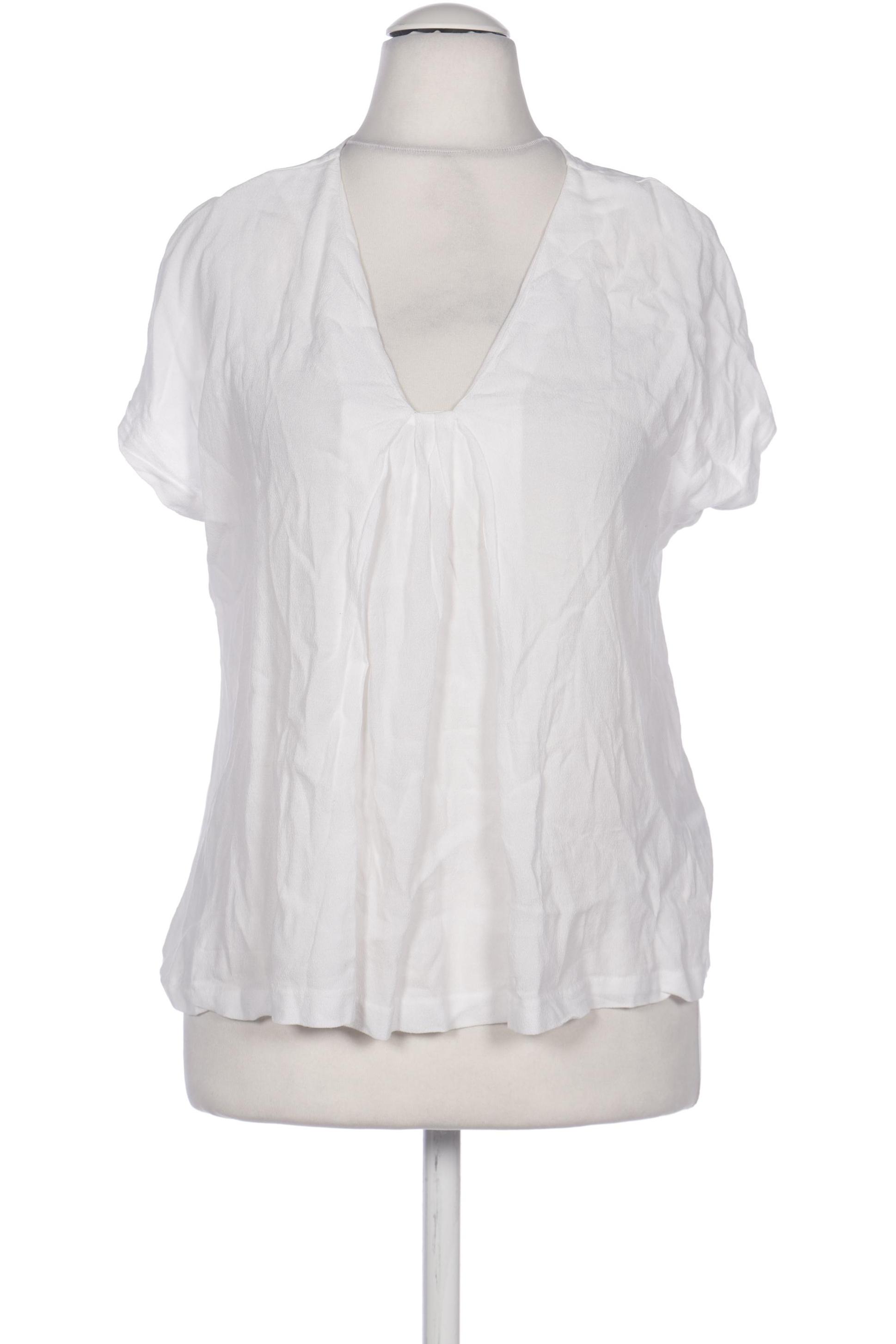 

Massimo Dutti Damen Bluse, weiß, Gr. 38