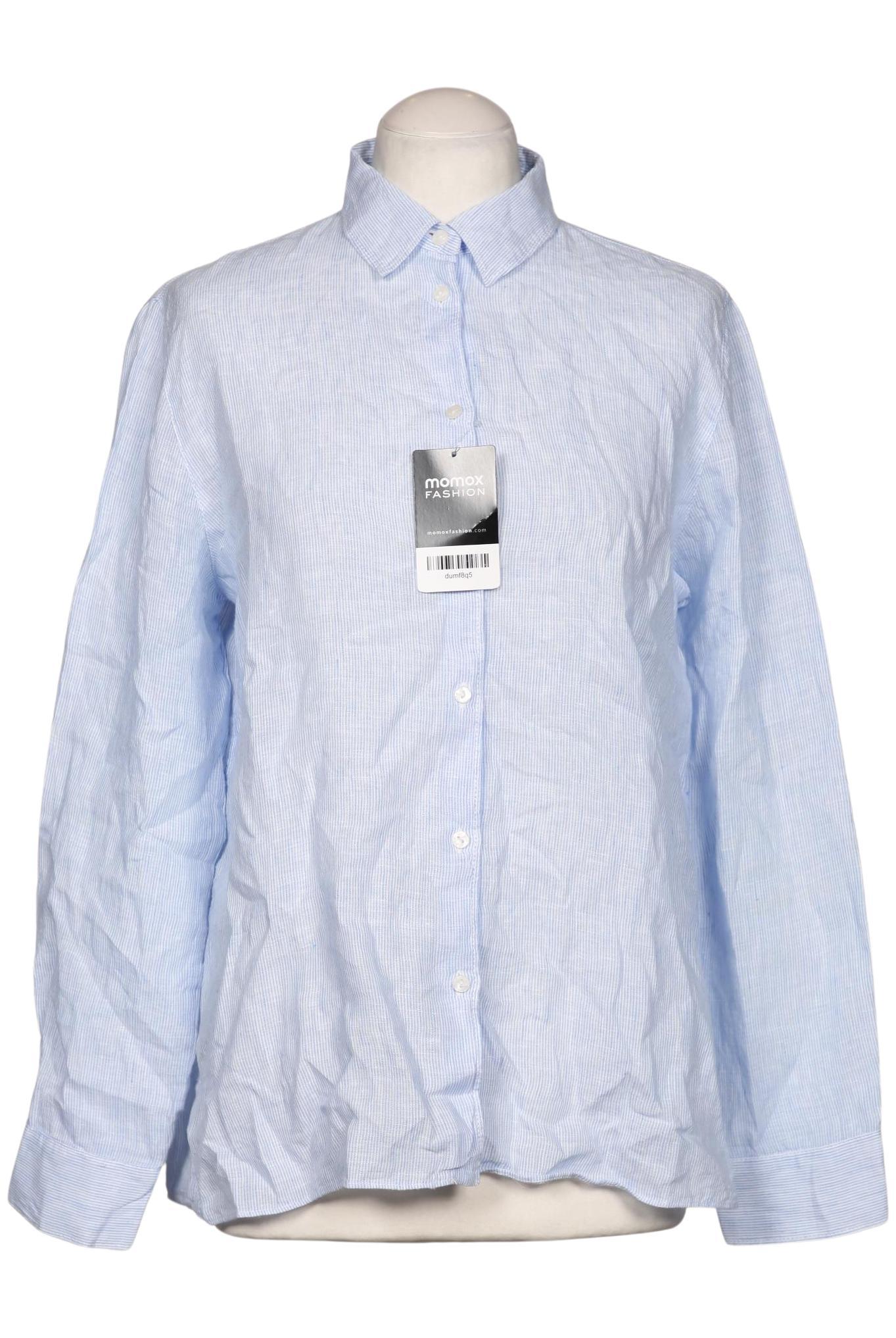 

Massimo Dutti Damen Bluse, hellblau, Gr. 38