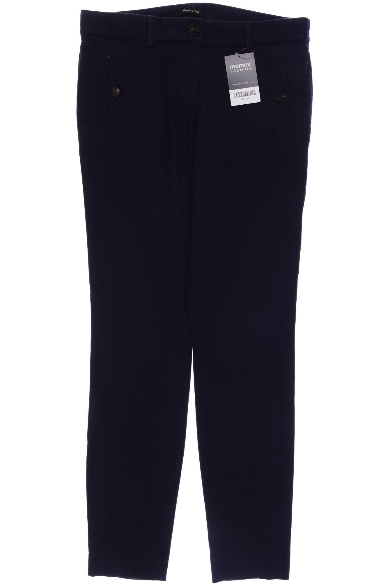 

Massimo Dutti Damen Stoffhose, marineblau