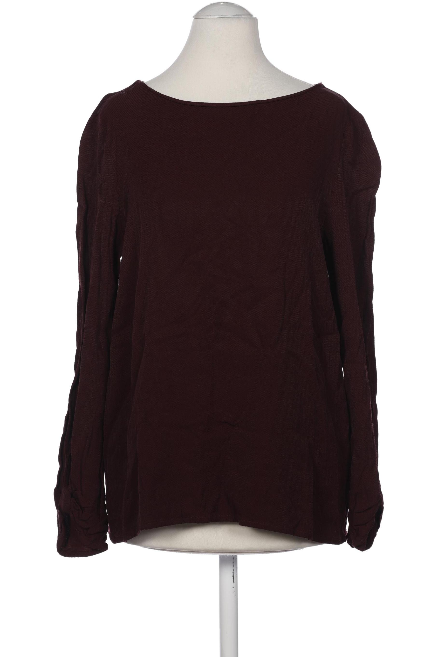 

Massimo Dutti Damen Bluse, bordeaux, Gr. 38