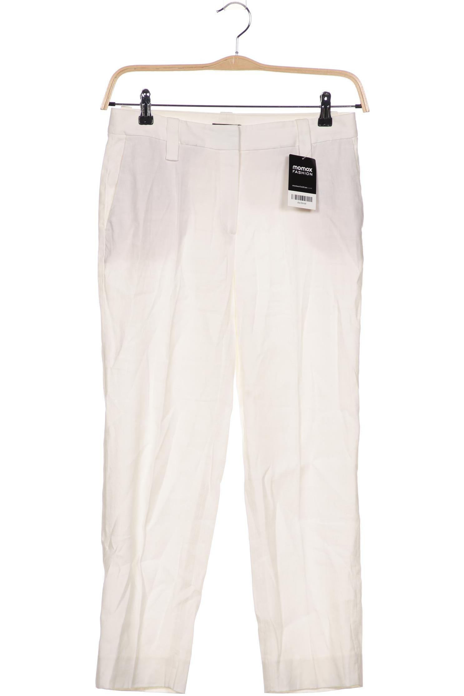 

Massimo Dutti Damen Stoffhose, weiß, Gr. 38