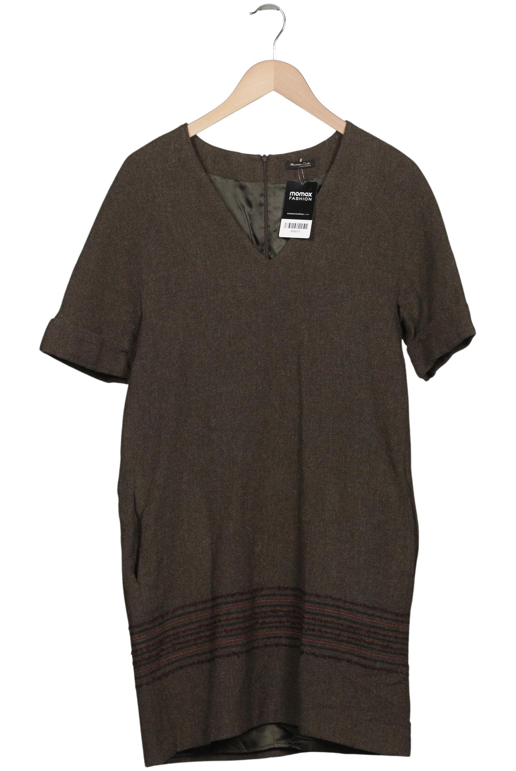

Massimo Dutti Damen Kleid, grün, Gr. 38
