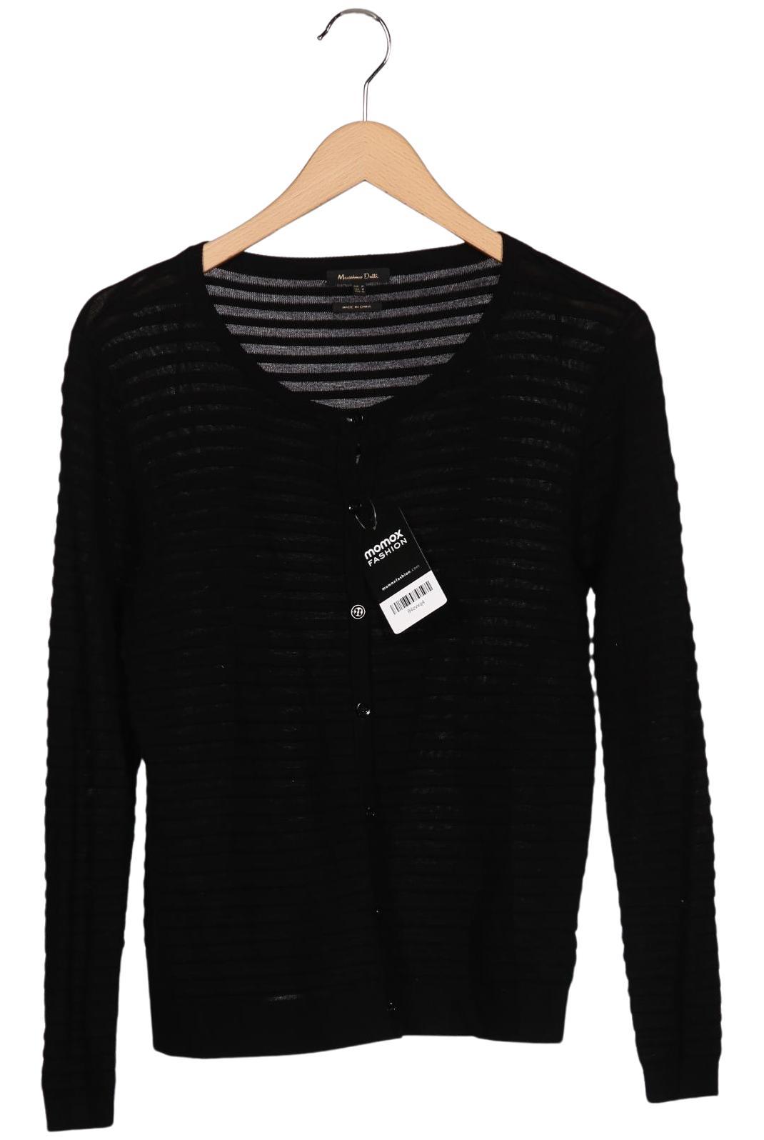

Massimo Dutti Damen Strickjacke, schwarz, Gr. 38