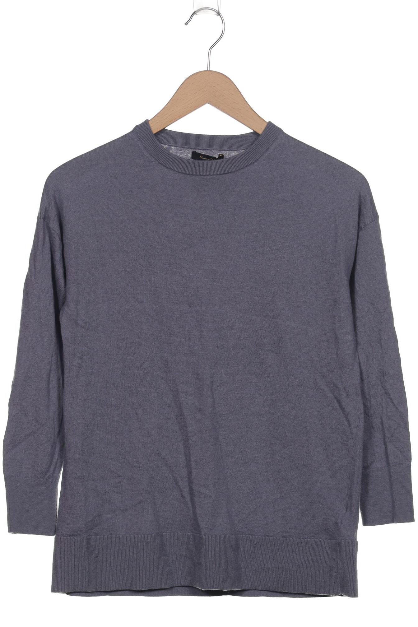 

Massimo Dutti Damen Pullover, blau, Gr. 34