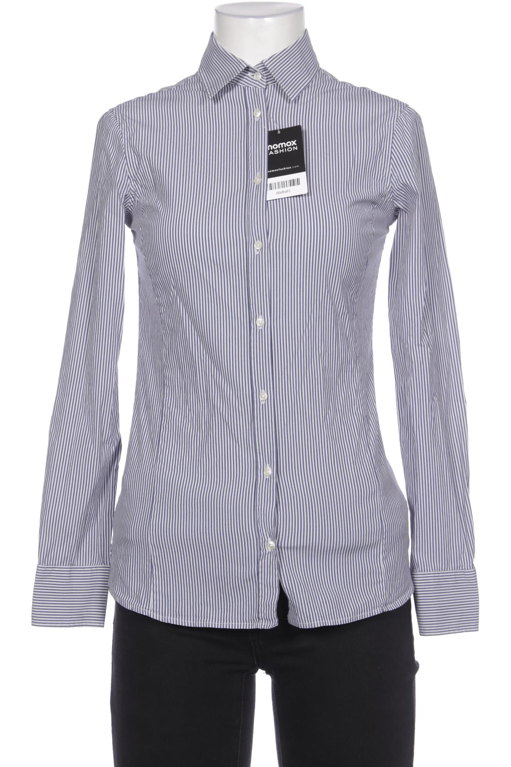 

Massimo Dutti Damen Bluse, blau, Gr. 36