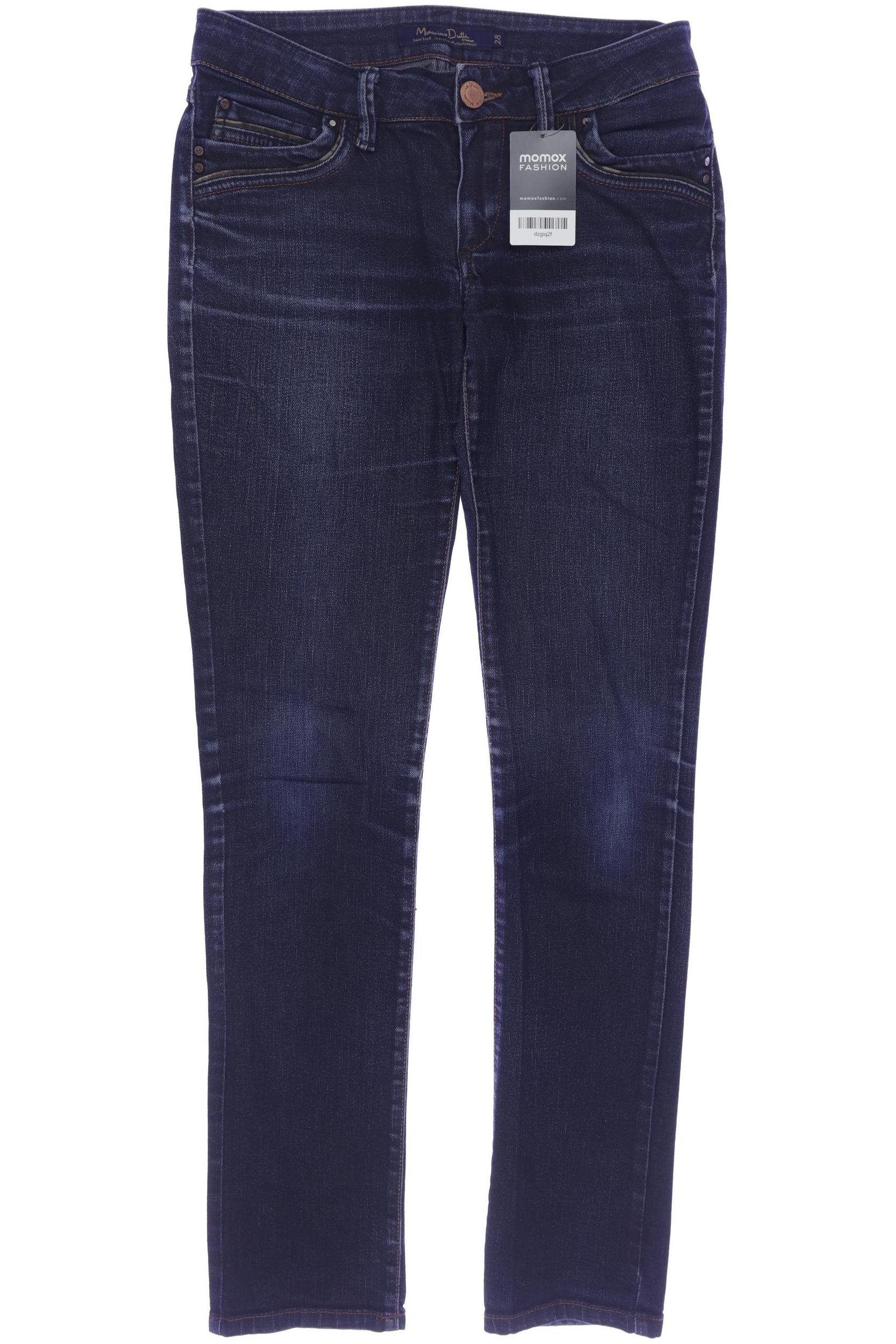 

Massimo Dutti Damen Jeans, marineblau, Gr. 28
