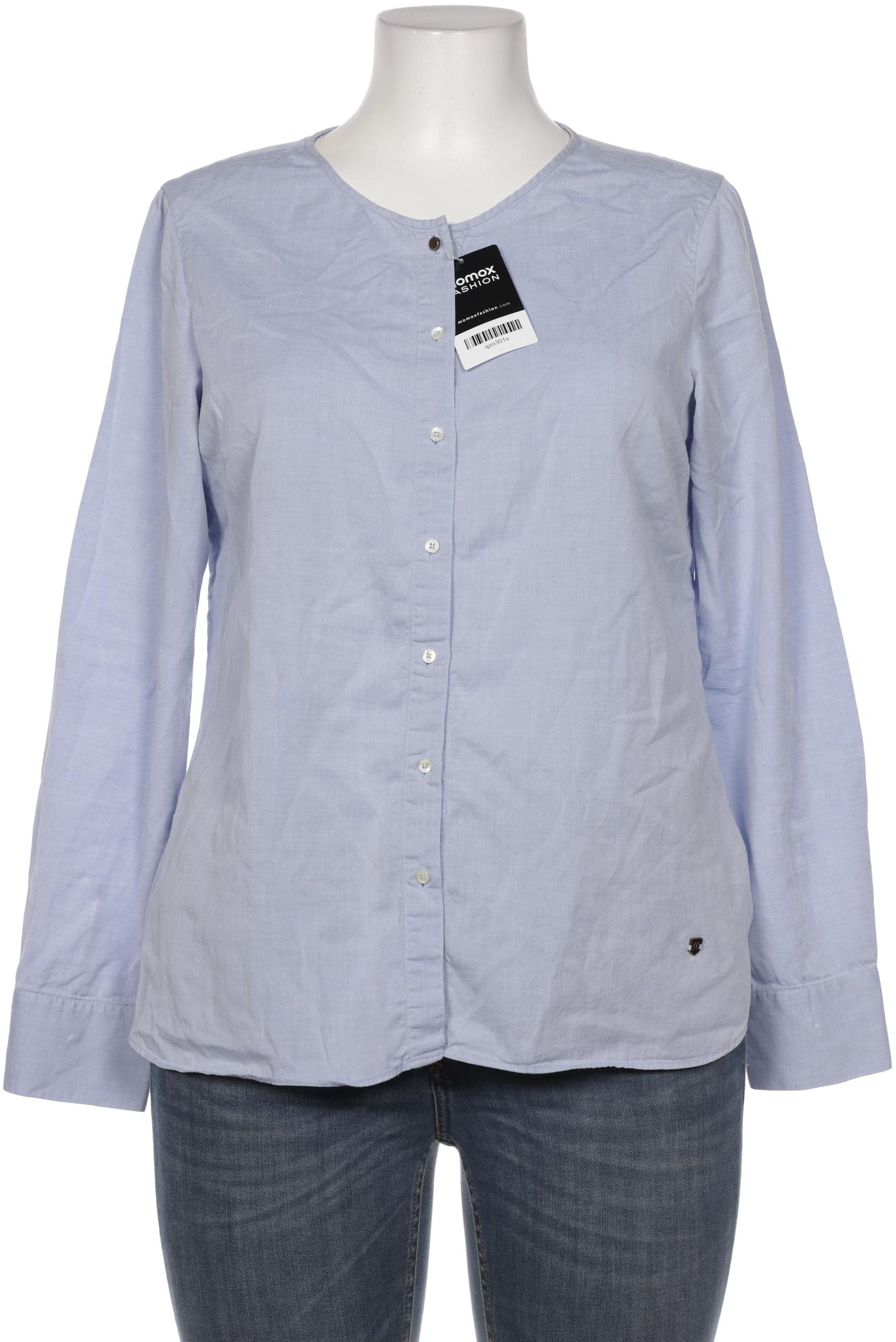 

Massimo Dutti Damen Bluse, hellblau, Gr. 44