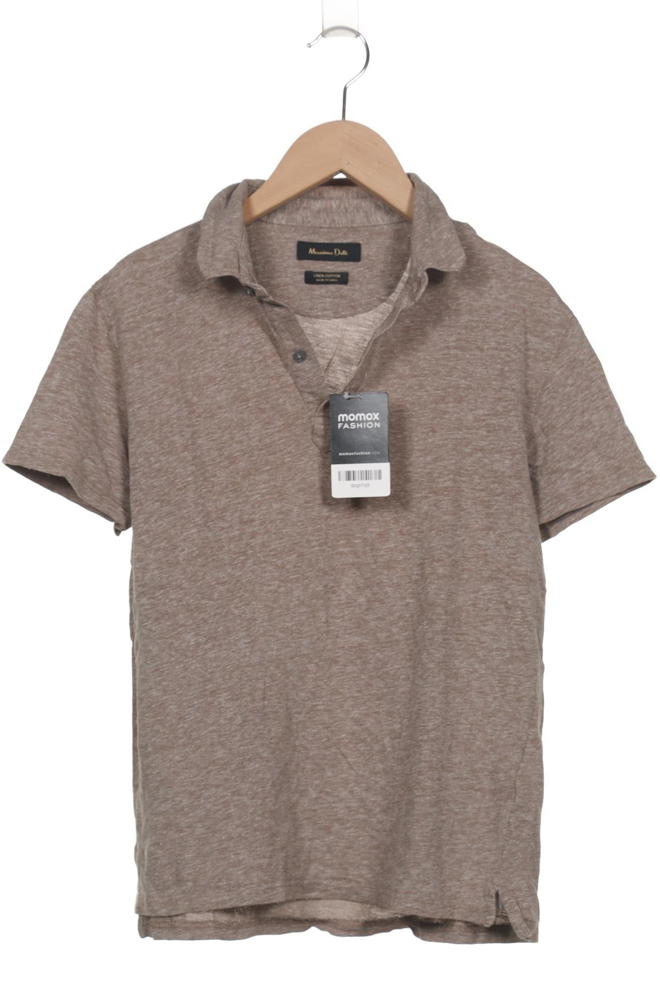 

Massimo Dutti Damen Poloshirt, beige, Gr. 38