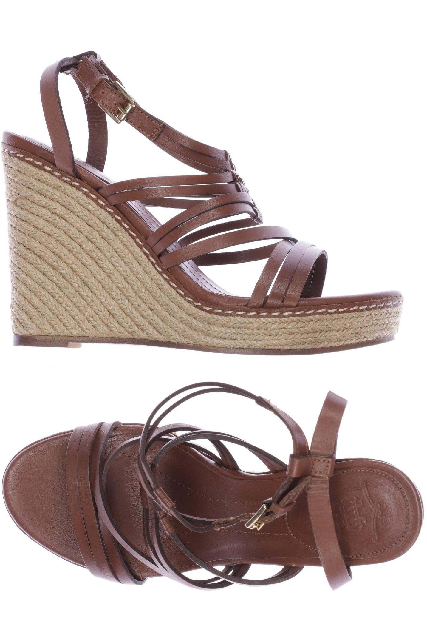 

Massimo Dutti Damen Sandale, braun, Gr. 37