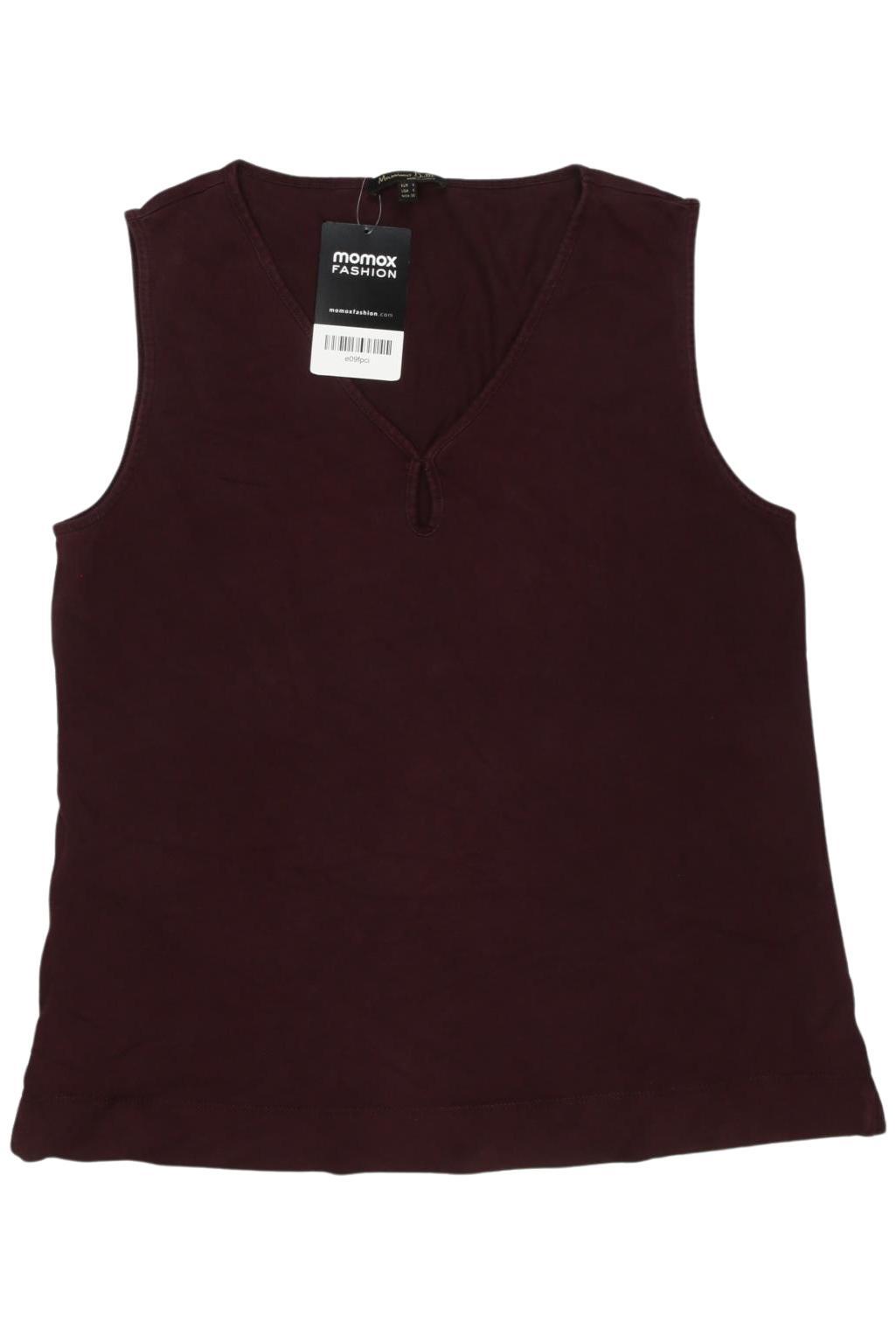 

Massimo Dutti Damen Top, bordeaux, Gr. 36