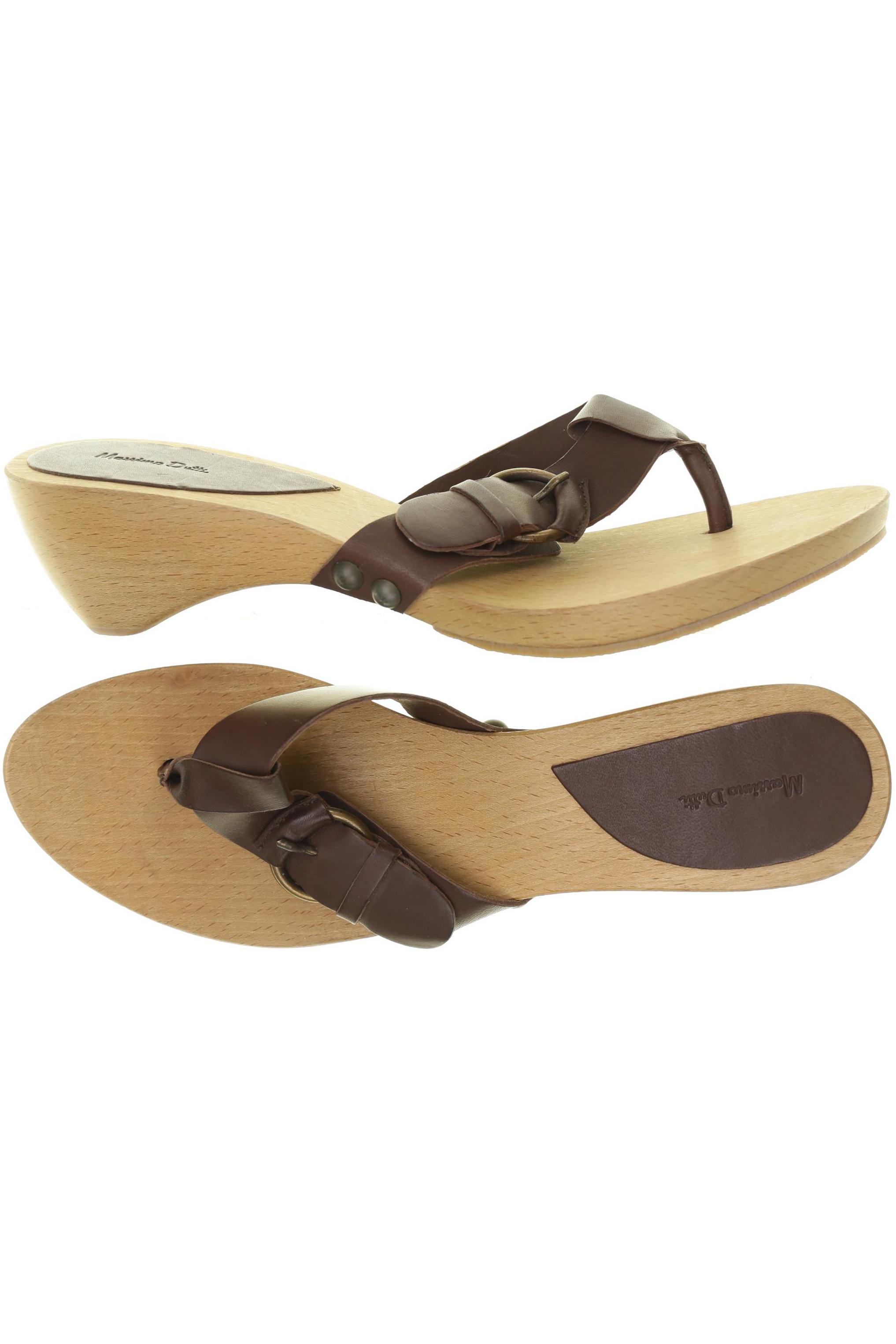 

Massimo Dutti Damen Sandale, braun, Gr. 40
