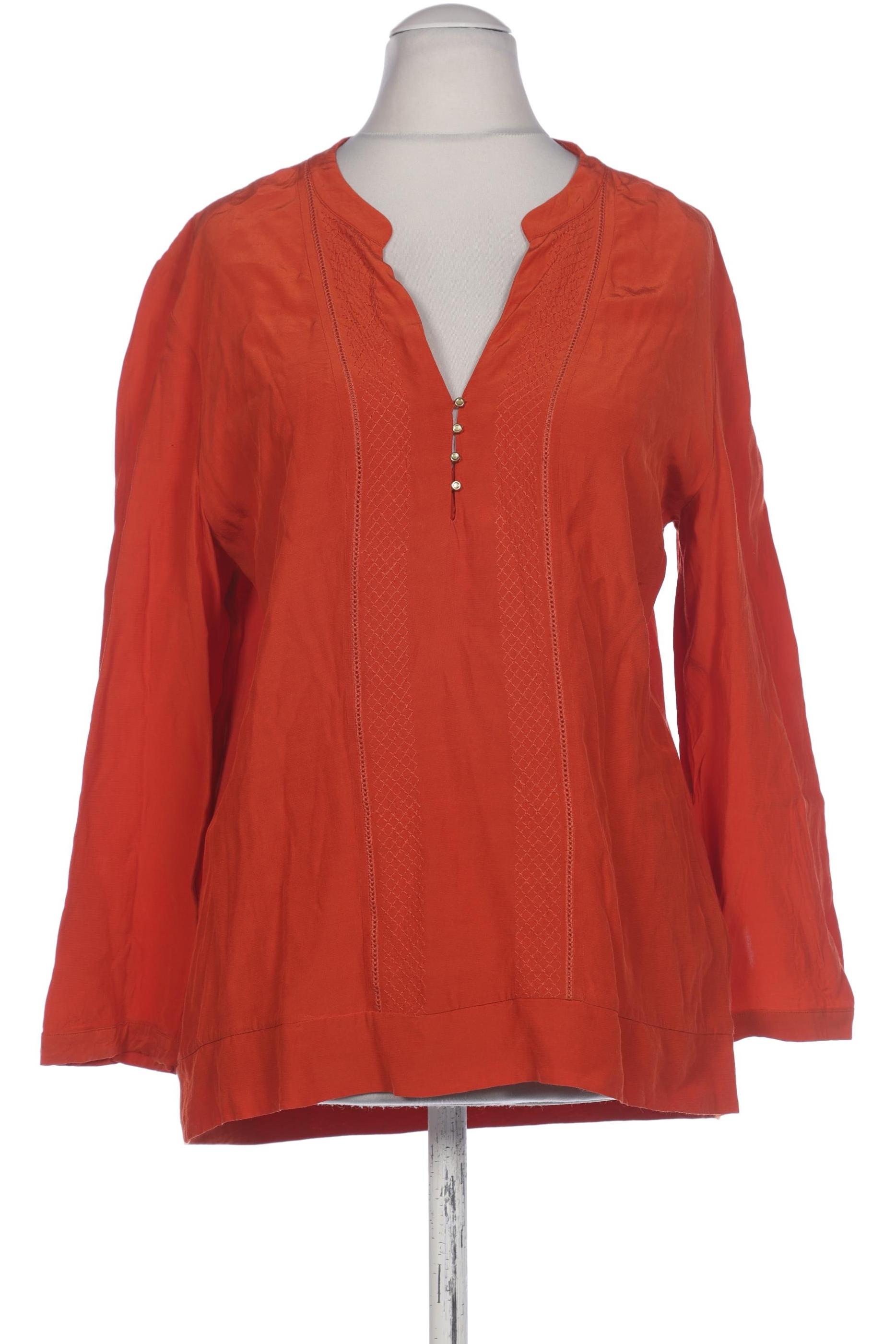 

Massimo Dutti Damen Bluse, orange, Gr. 44