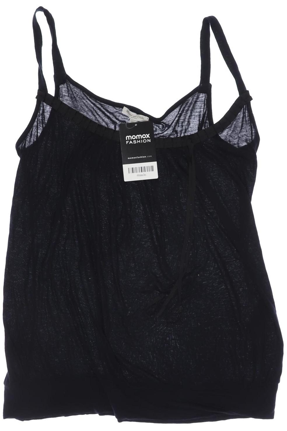 

Massimo Dutti Damen Top, schwarz, Gr. 38