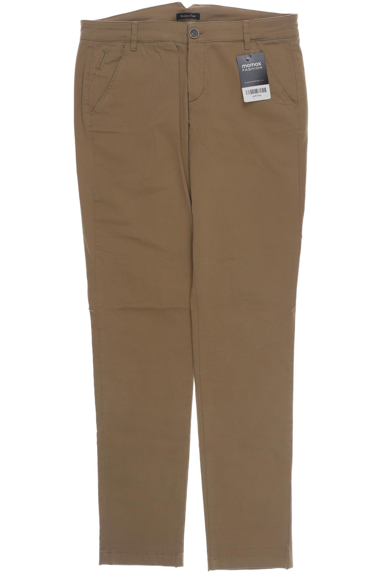 

Massimo Dutti Damen Stoffhose, beige, Gr. 38