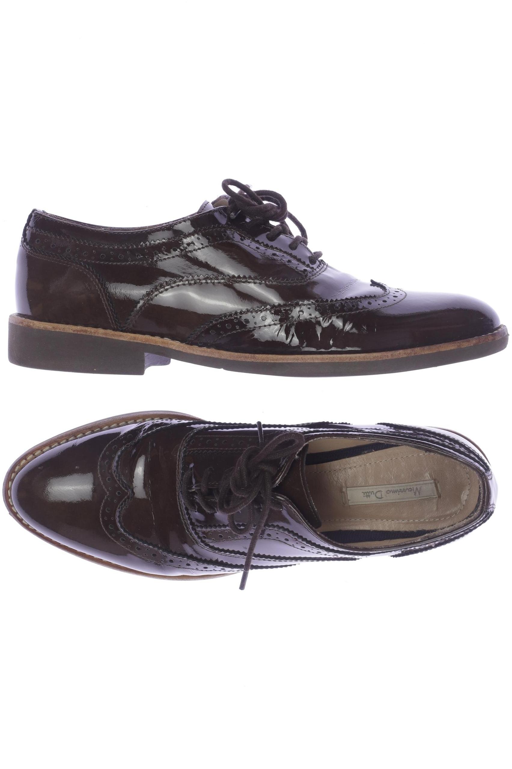 

Massimo Dutti Damen Halbschuh, braun, Gr. 41