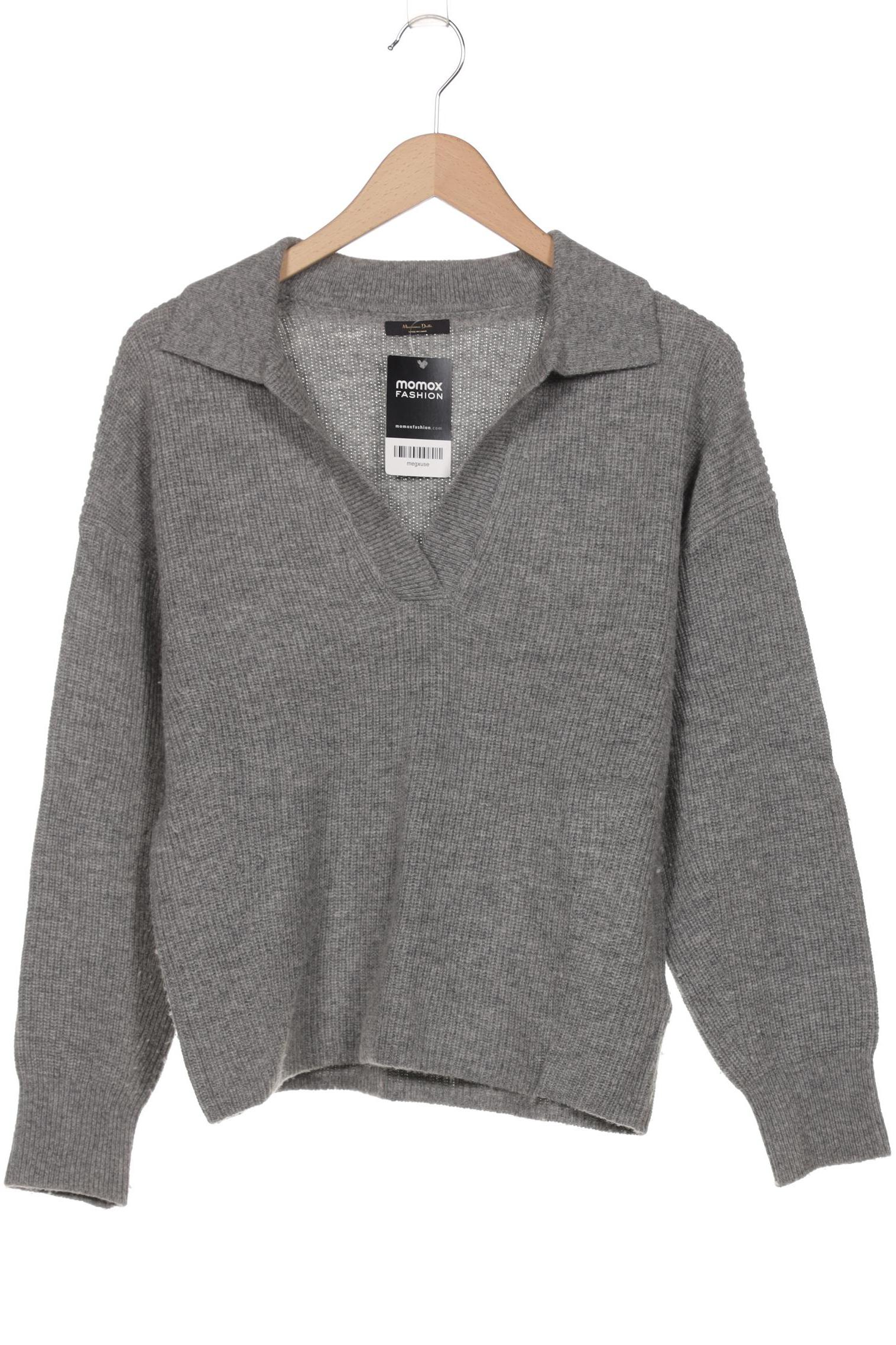 

Massimo Dutti Damen Pullover, grau, Gr. 36