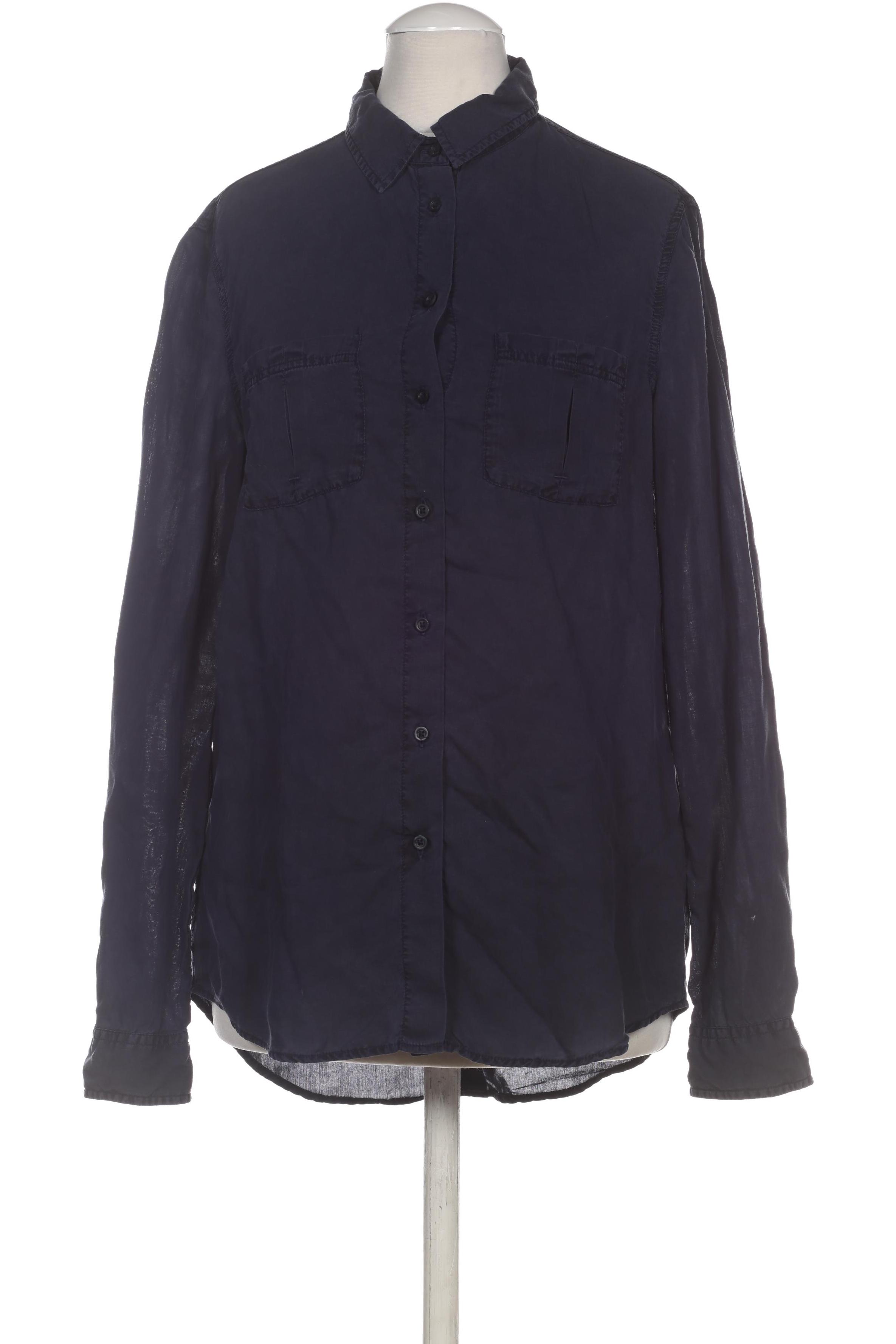 

Massimo Dutti Damen Bluse, blau, Gr. 36