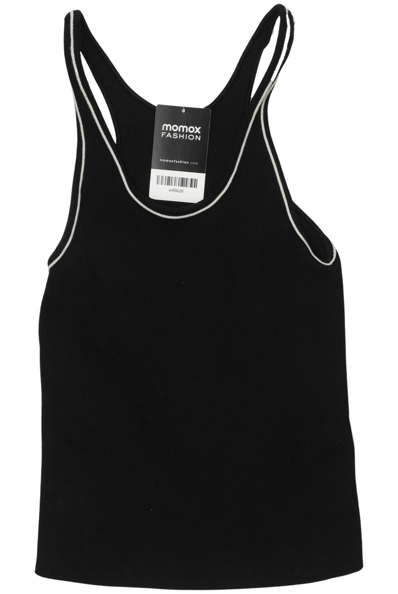 

Massimo Dutti Damen Top, schwarz, Gr. 36