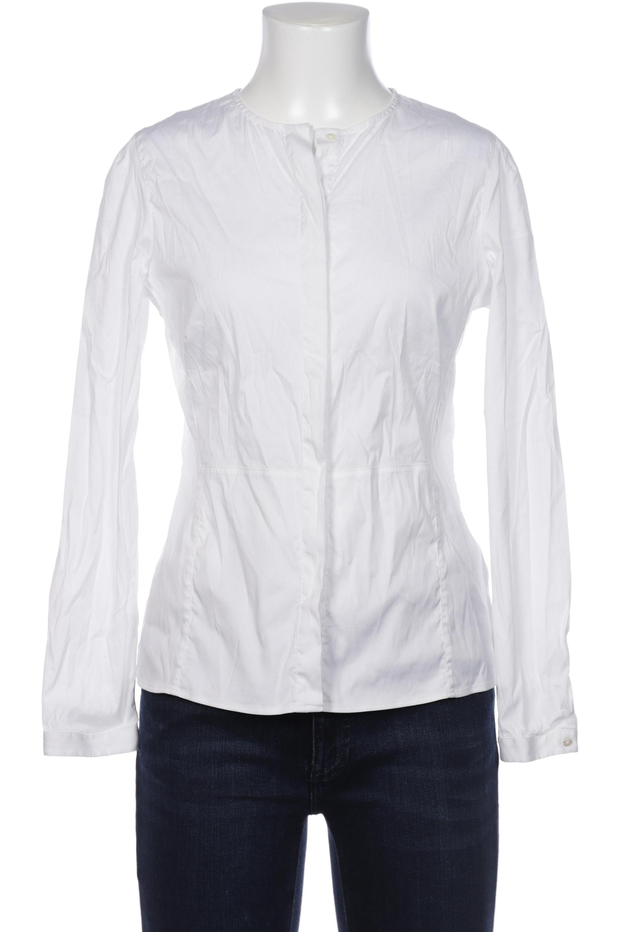 

Massimo Dutti Damen Bluse, weiß, Gr. 40