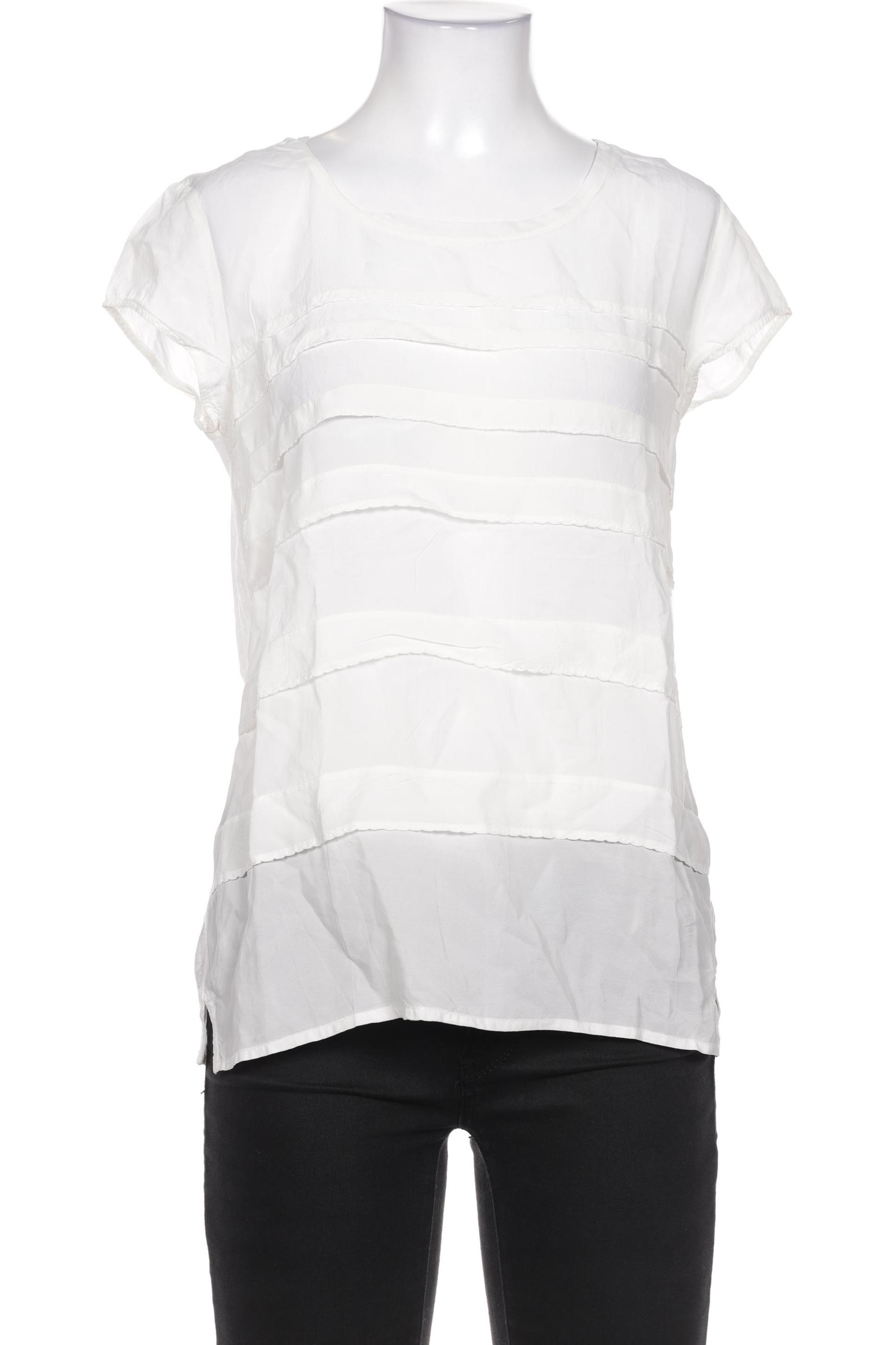 

Massimo Dutti Damen Bluse, weiß, Gr. 38