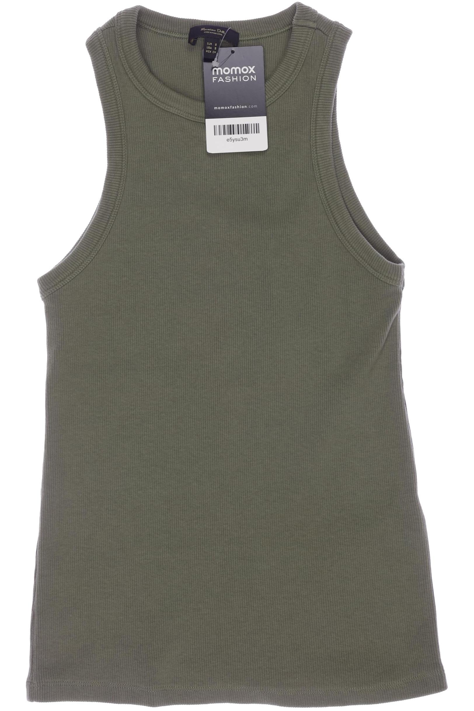 

Massimo Dutti Damen Top, grün, Gr. 36