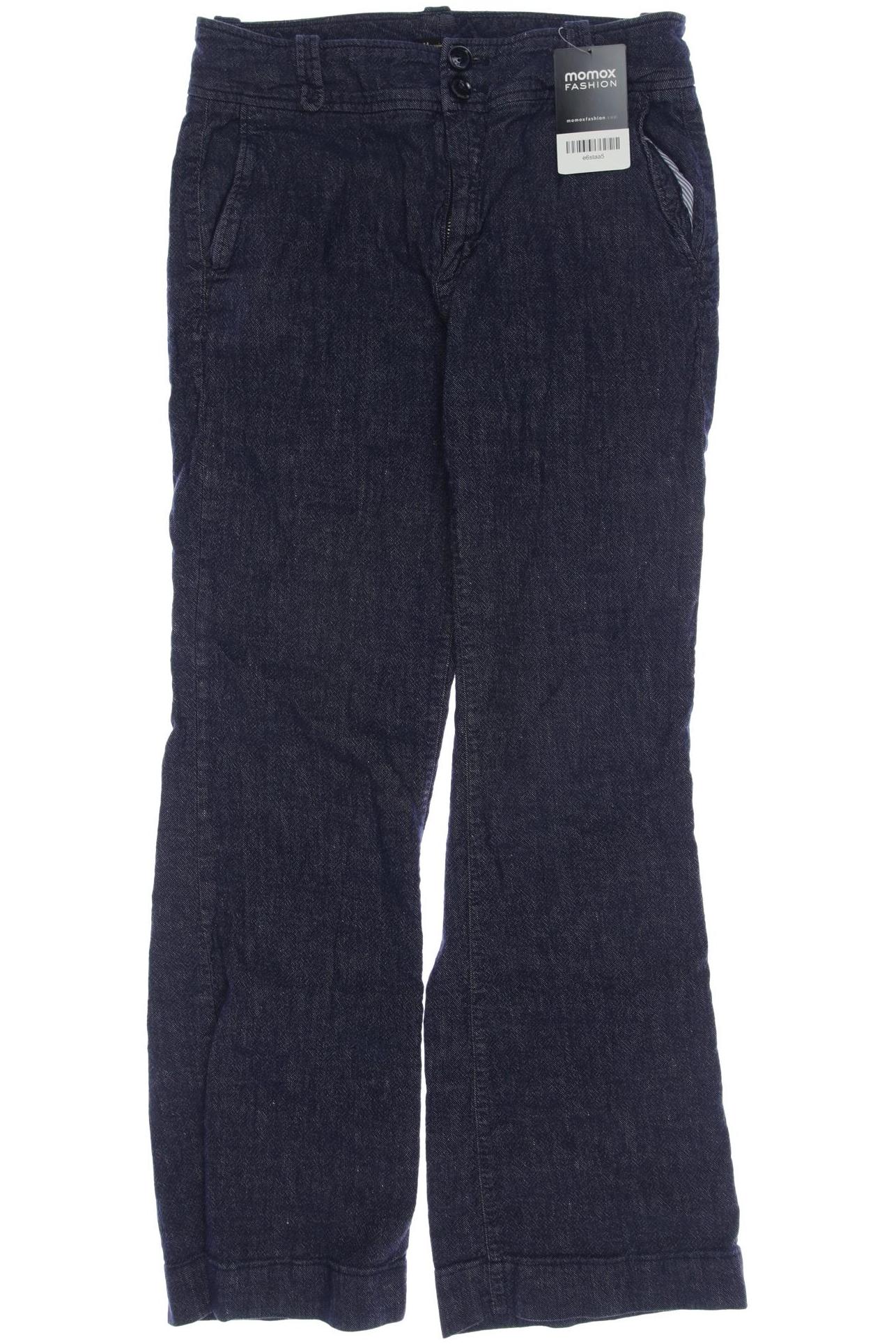 

Massimo Dutti Damen Stoffhose, marineblau, Gr. 36