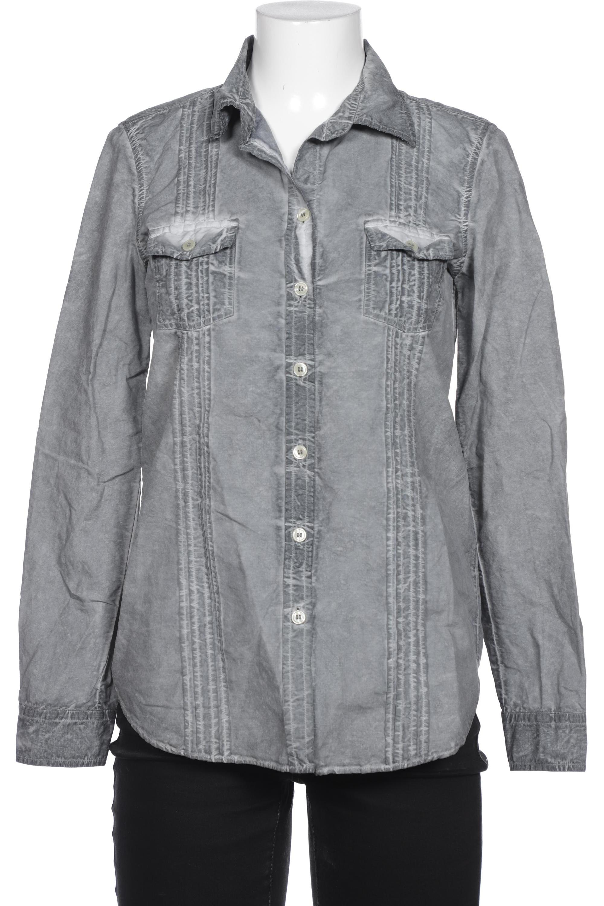 

Massimo Dutti Damen Bluse, grau, Gr. 42