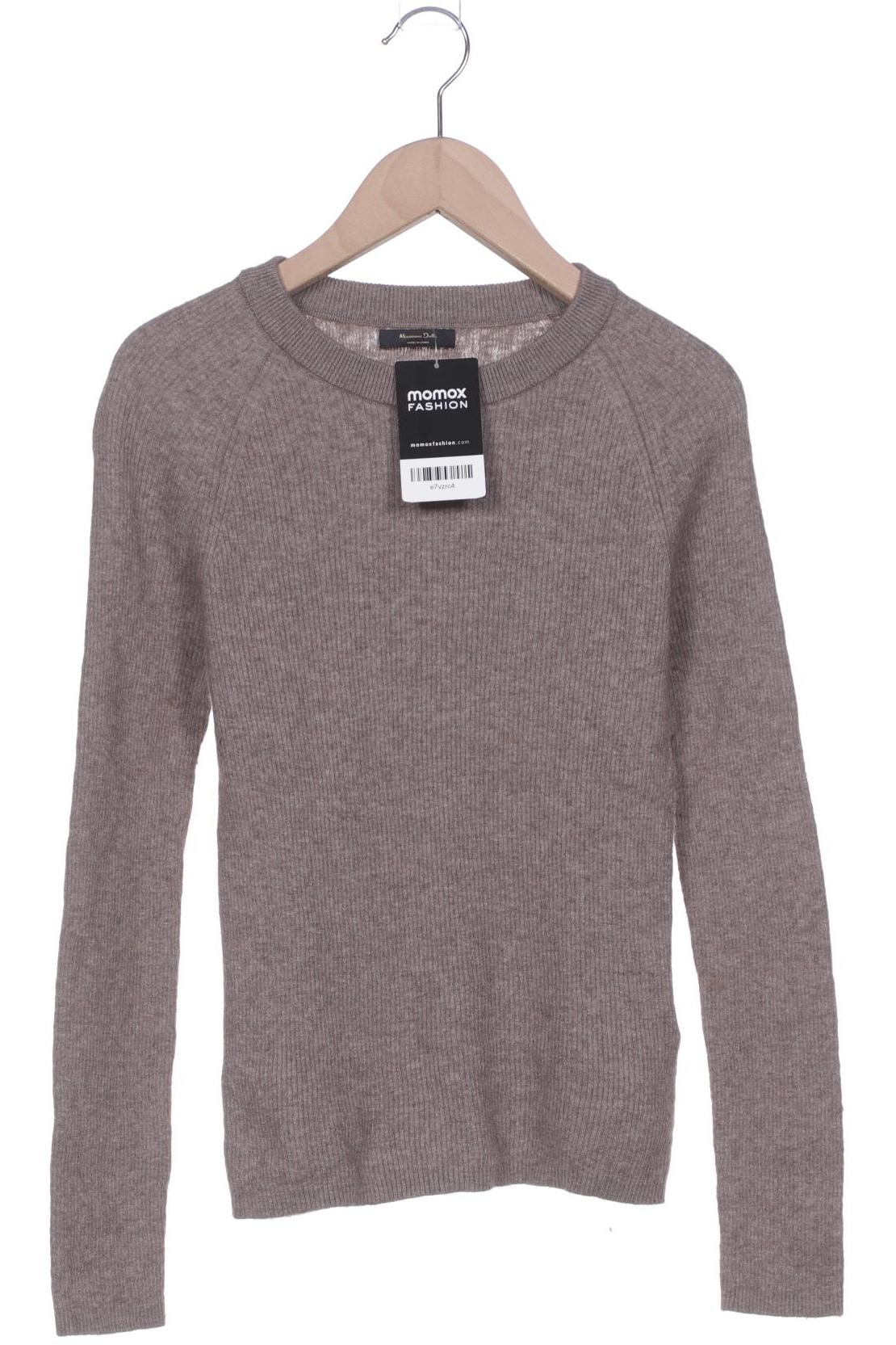 

Massimo Dutti Damen Pullover, braun, Gr. 36