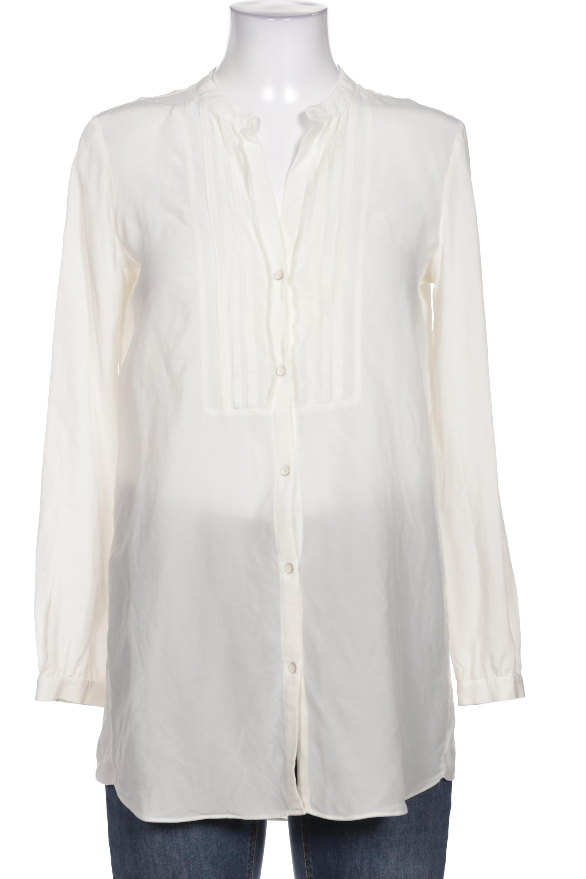 

Massimo Dutti Damen Bluse, cremeweiß