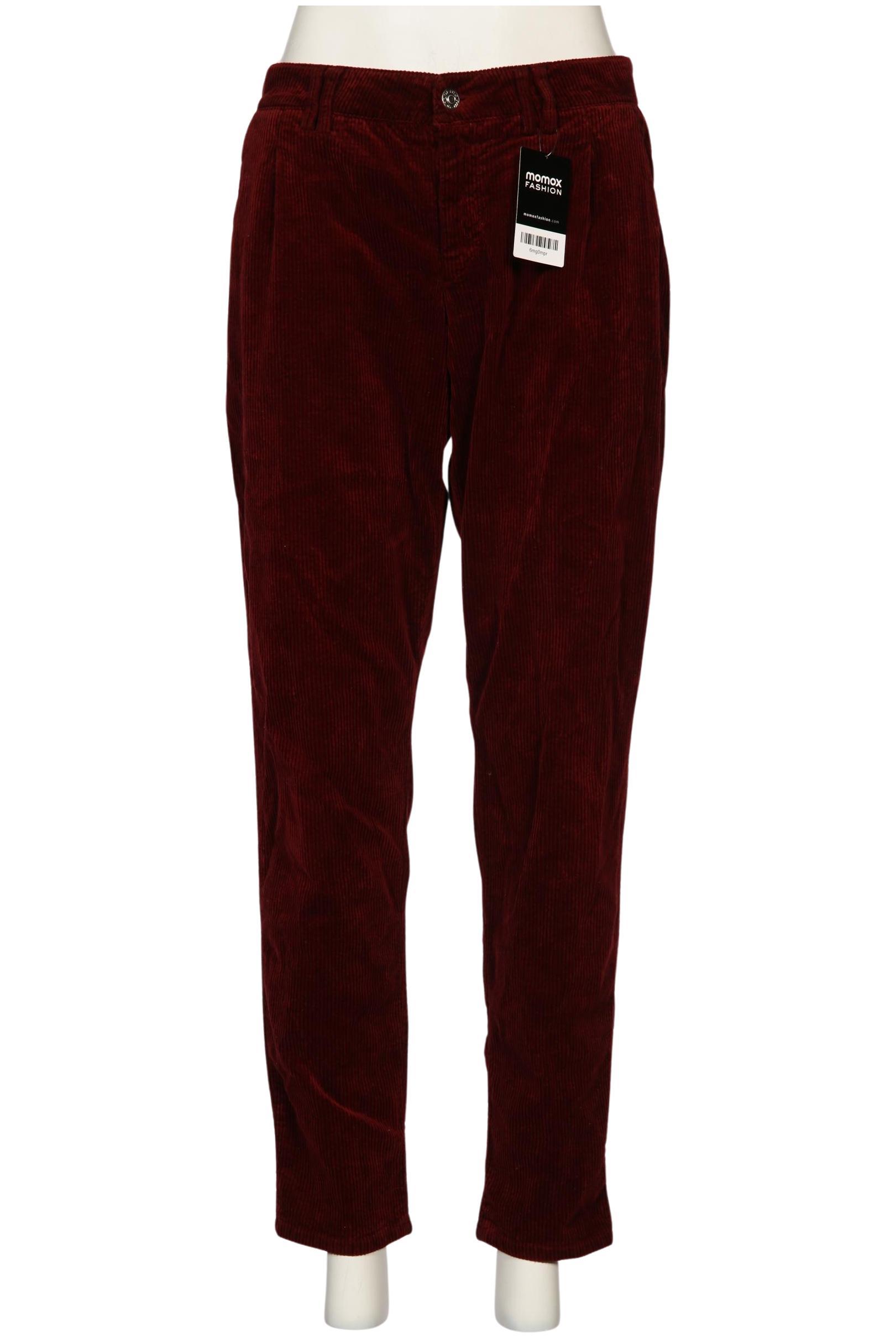 

Massimo Dutti Damen Stoffhose, bordeaux, Gr. 40