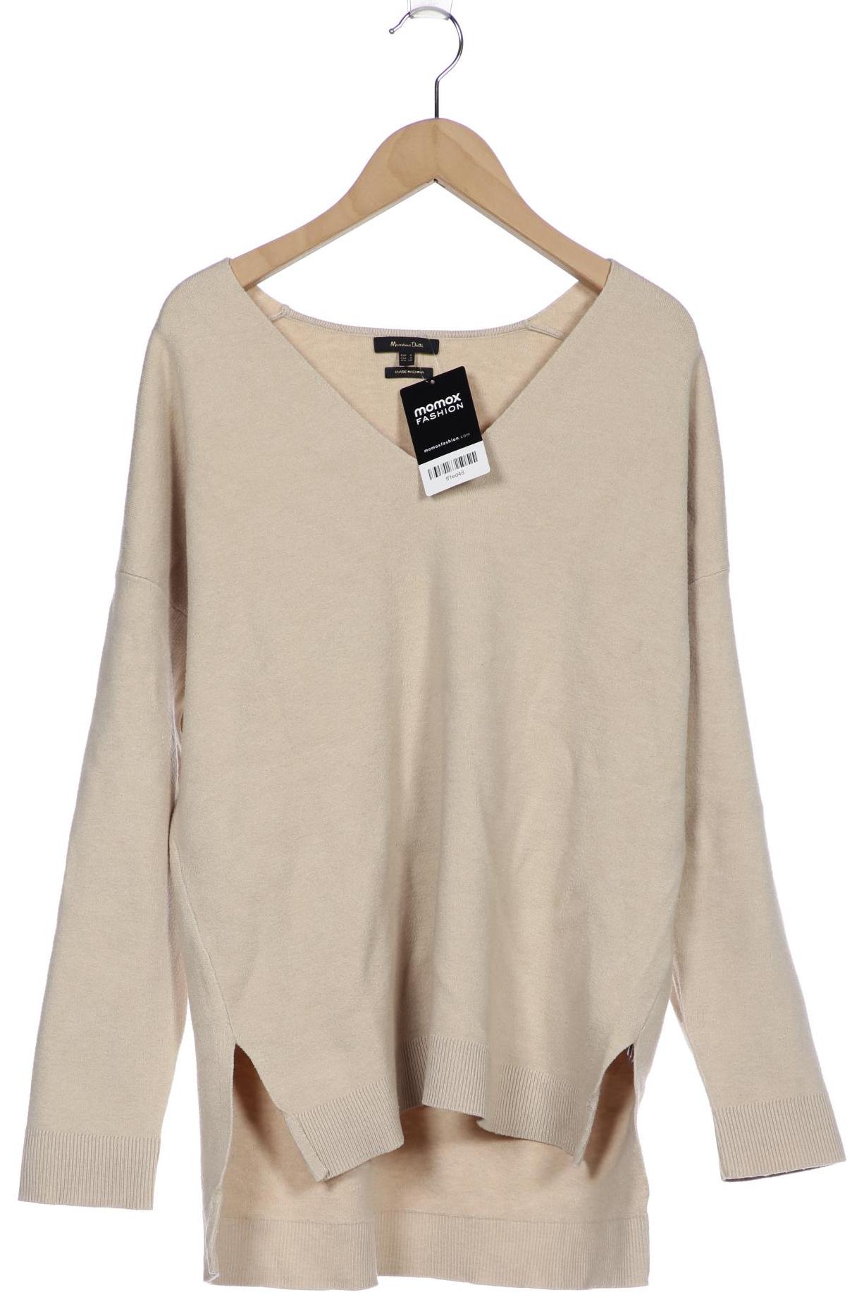 

Massimo Dutti Damen Pullover, beige, Gr. 36