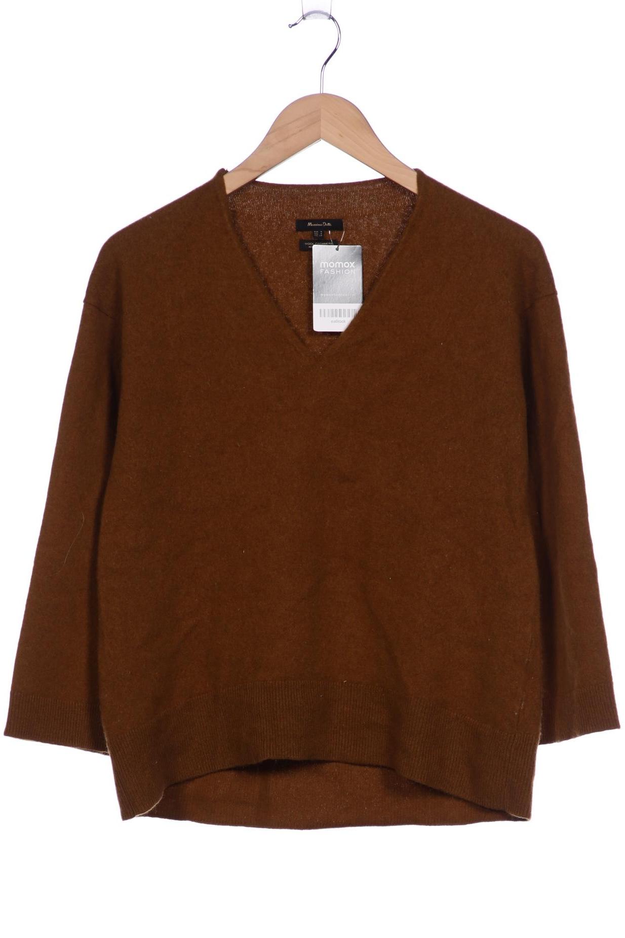 

Massimo Dutti Damen Pullover, braun, Gr. 36