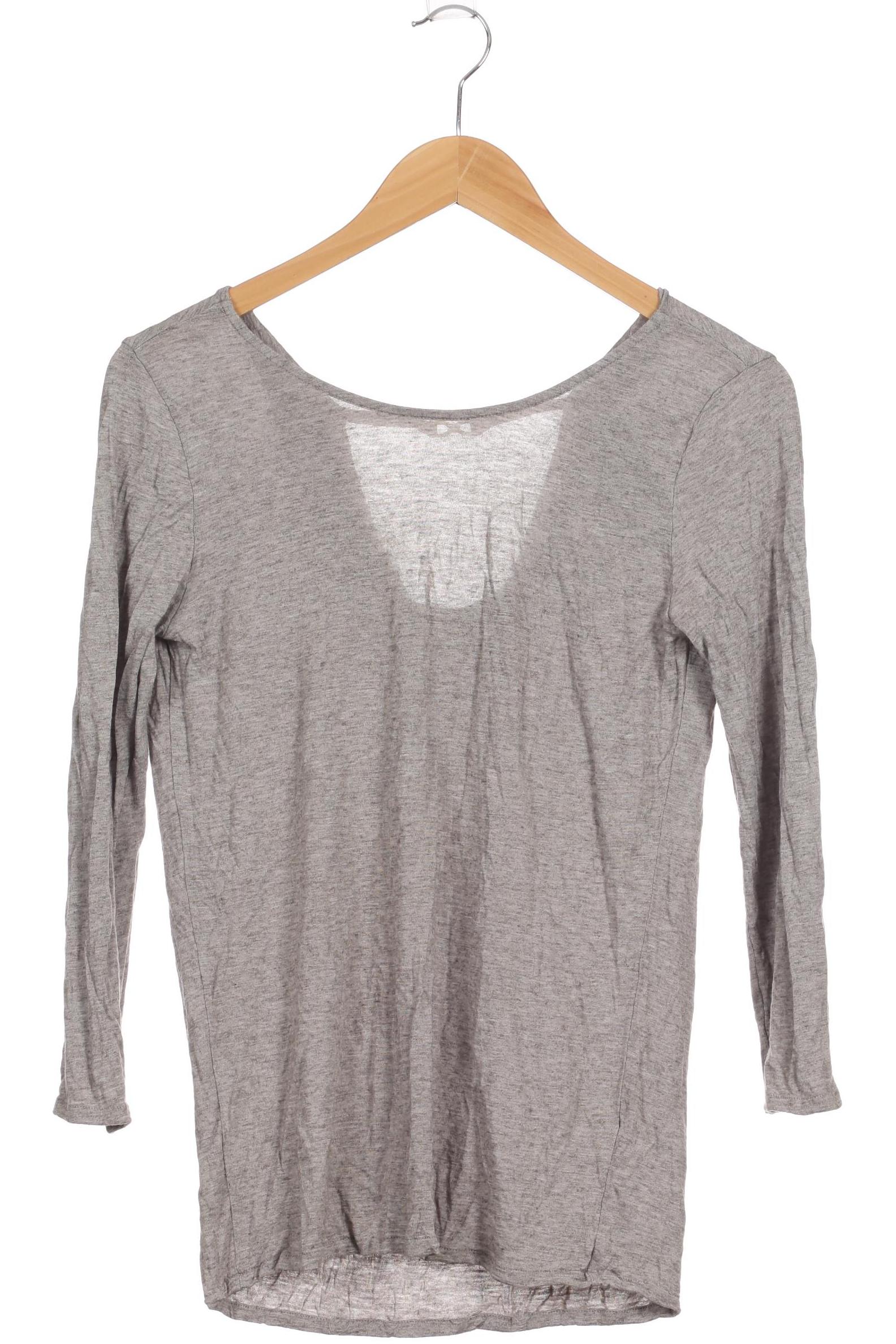 

Massimo Dutti Damen Langarmshirt, grau