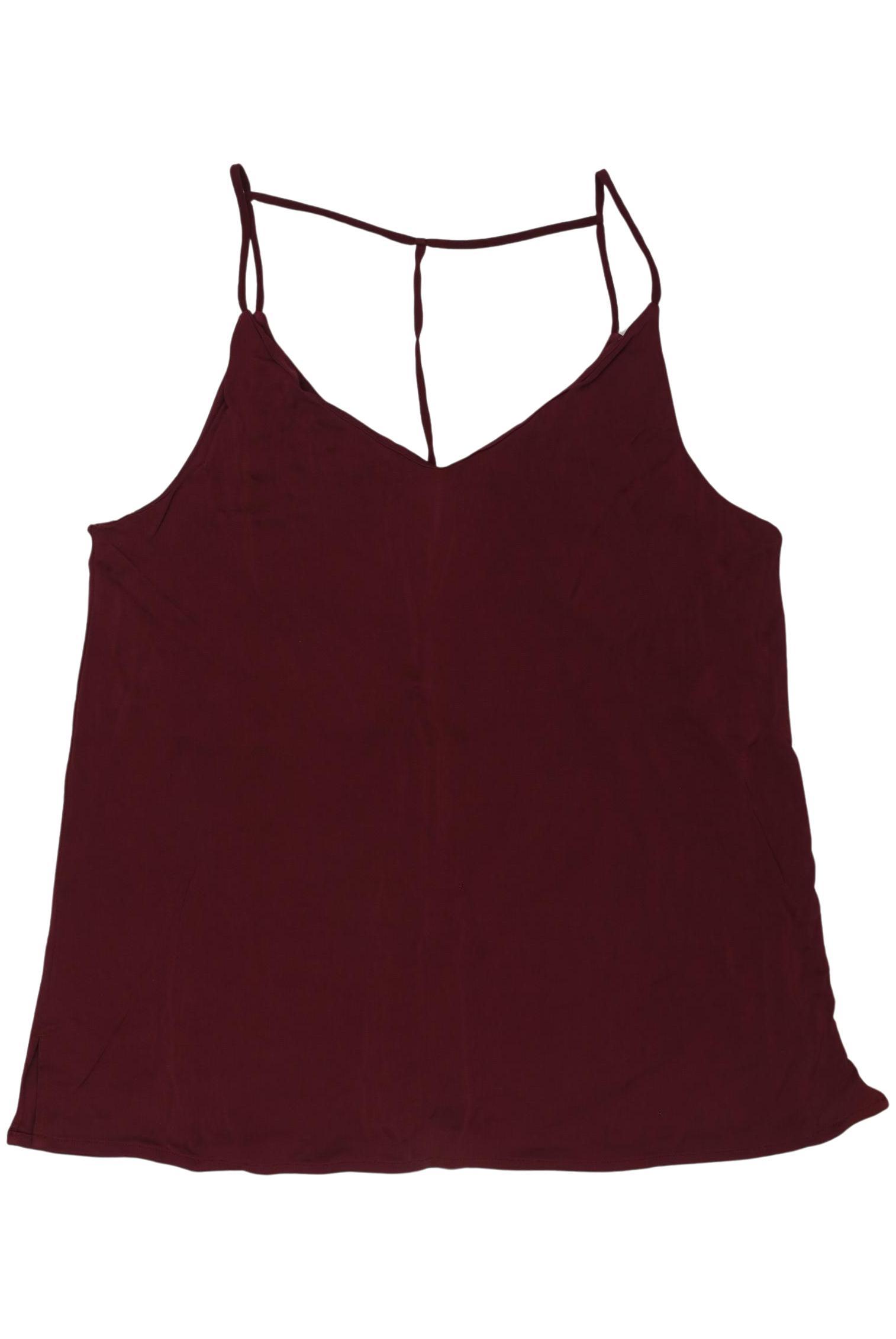 

Massimo Dutti Damen Top, bordeaux, Gr. 42