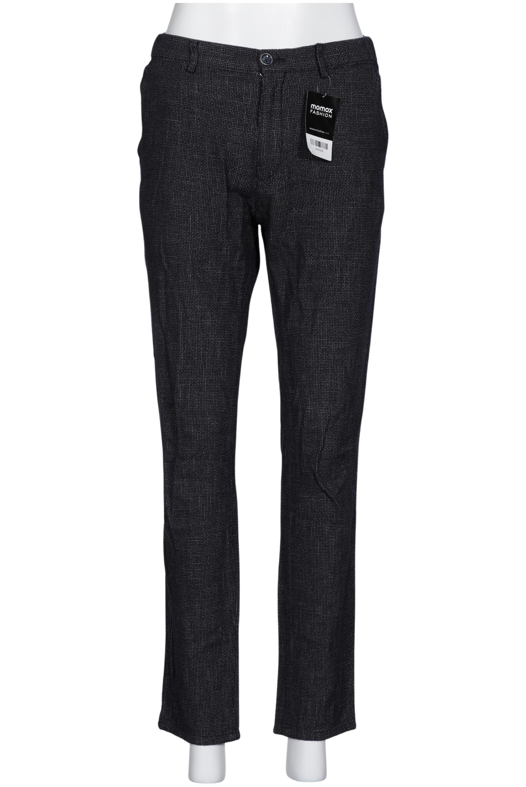 

Massimo Dutti Damen Stoffhose, marineblau, Gr. 31