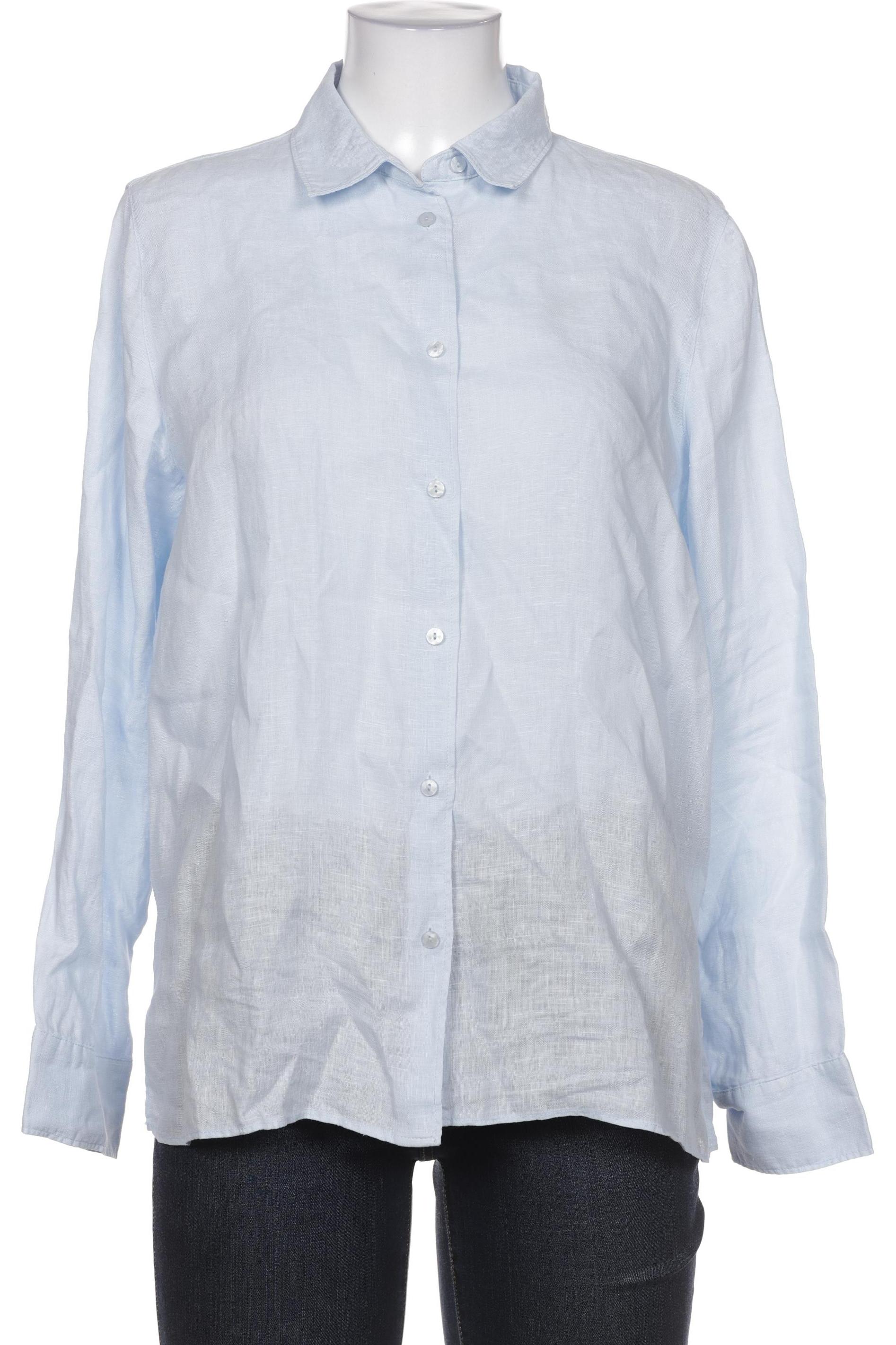 

Massimo Dutti Damen Bluse, blau, Gr. 38