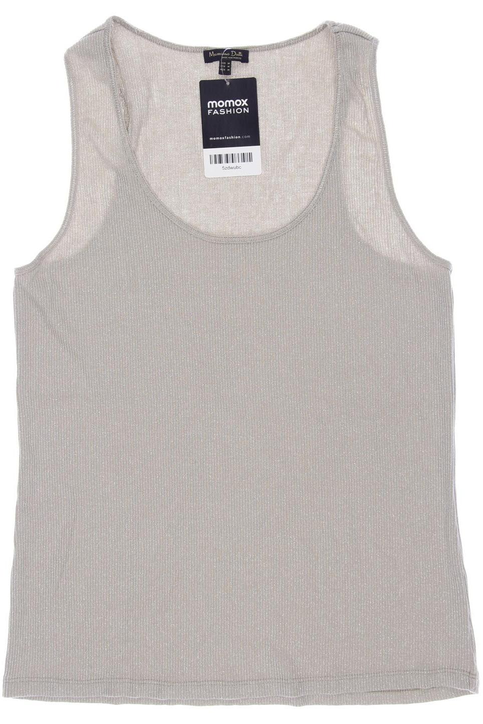 

Massimo Dutti Damen Top, beige, Gr. 38