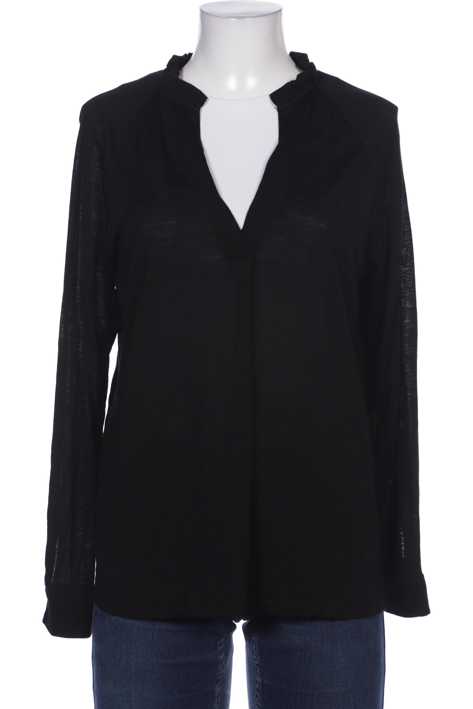 

Massimo Dutti Damen Langarmshirt, schwarz, Gr. 42