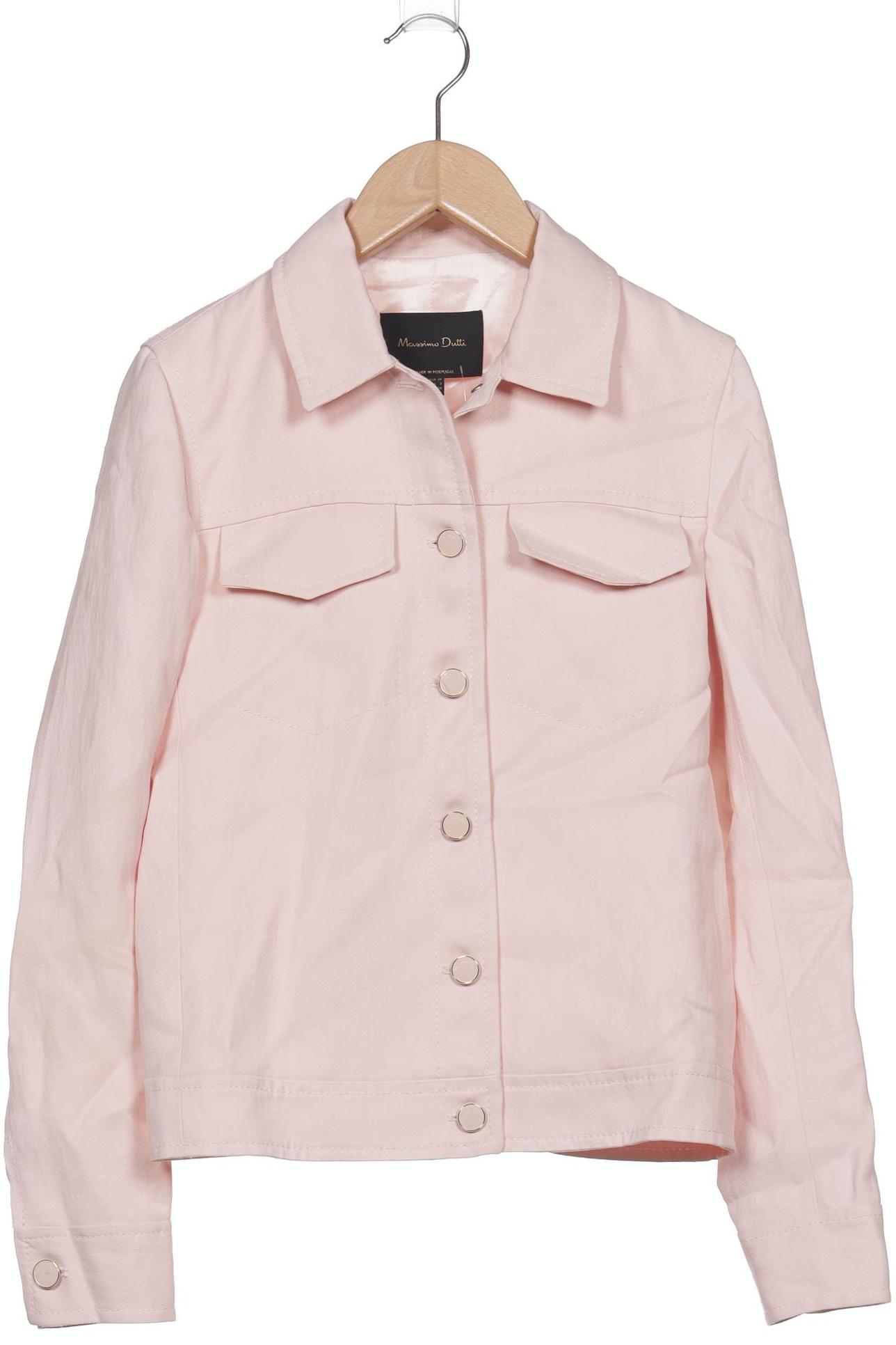 

Massimo Dutti Damen Jacke, pink, Gr. 34