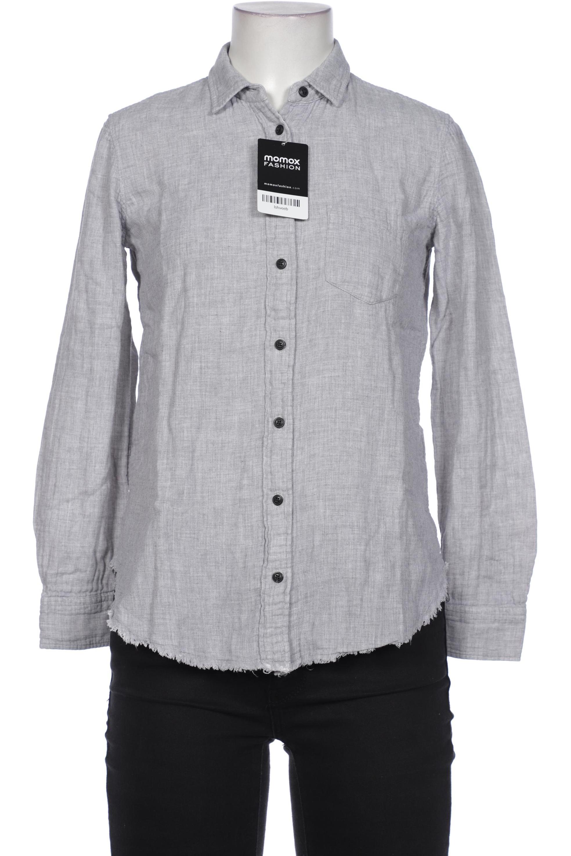 

Massimo Dutti Damen Bluse, grau, Gr. 36