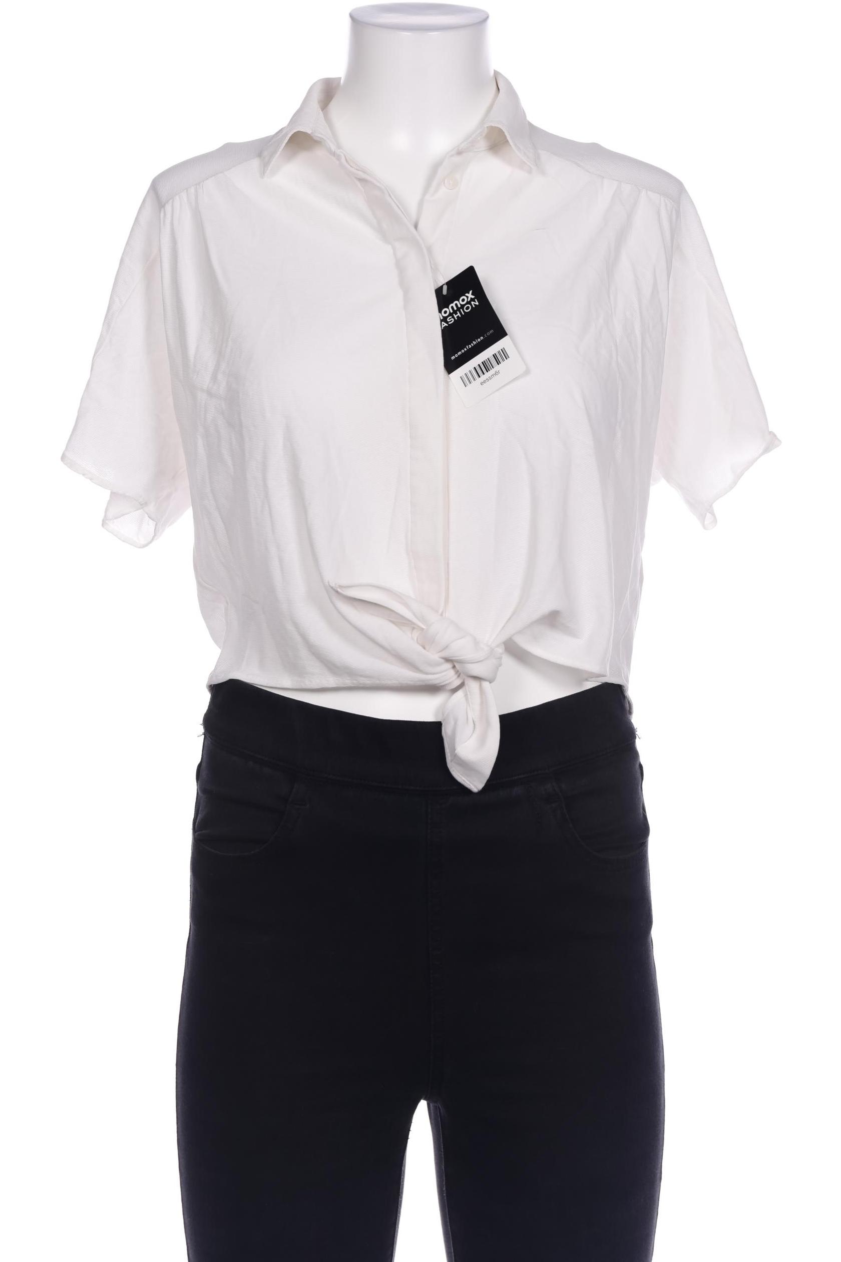 

Massimo Dutti Damen Bluse, weiß, Gr. 38