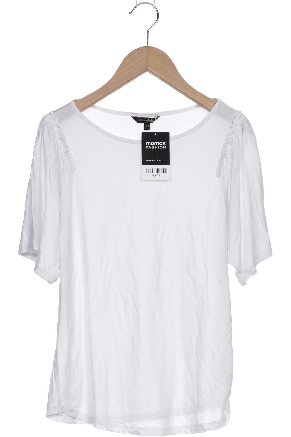 

Massimo Dutti Damen T-Shirt, weiß