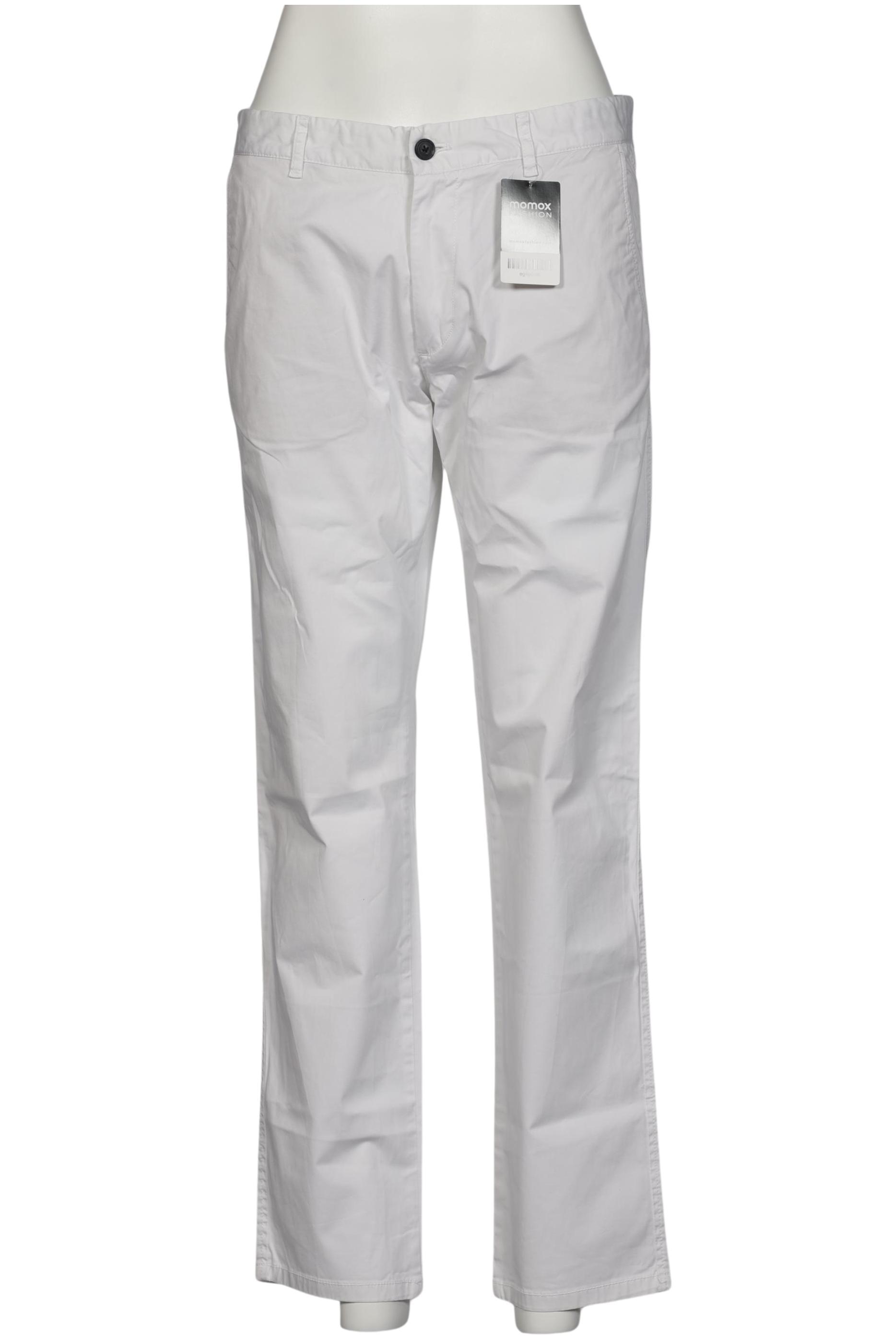 

Massimo Dutti Damen Stoffhose, weiß, Gr. 42