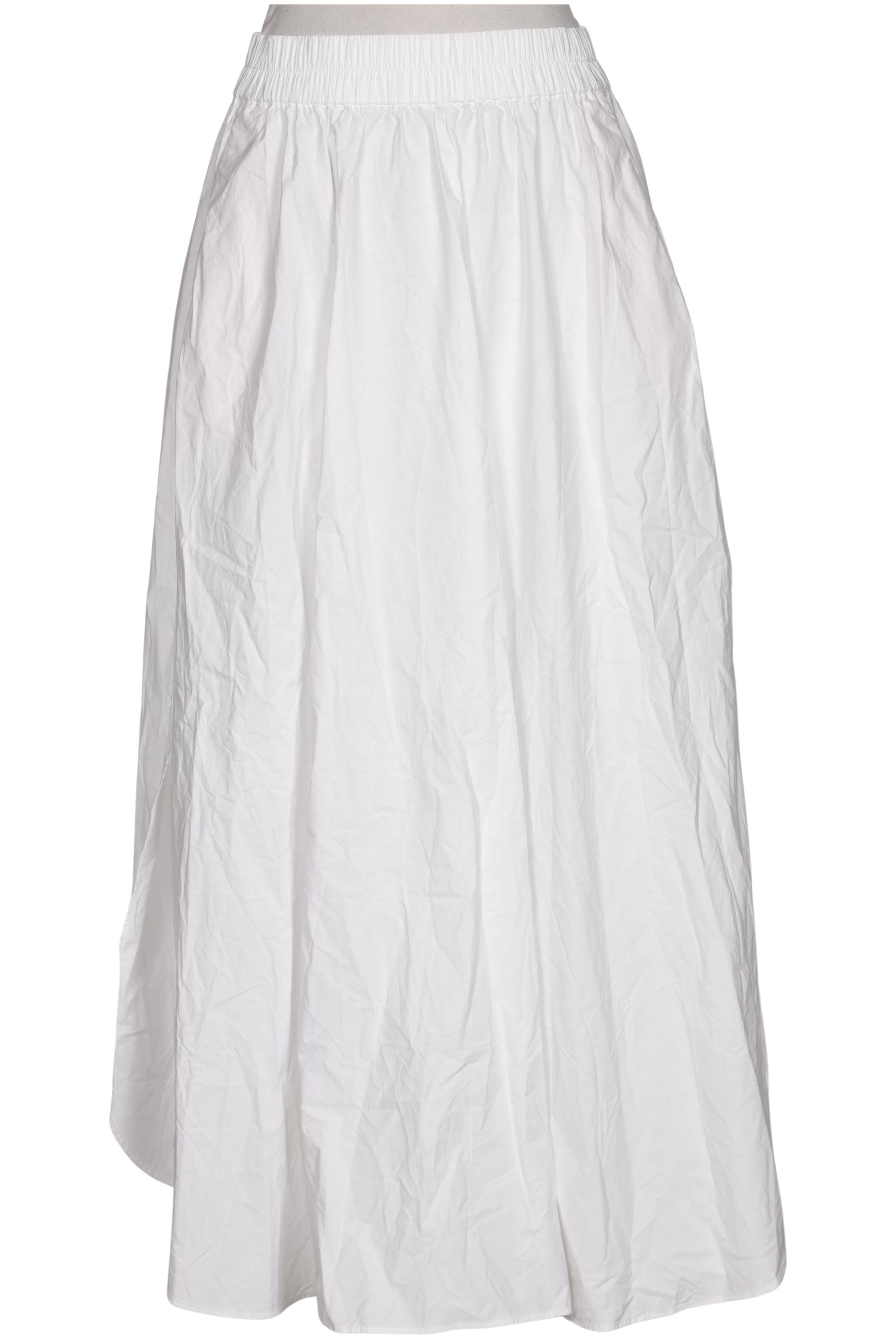 

Massimo Dutti Damen Rock, weiß, Gr. 36