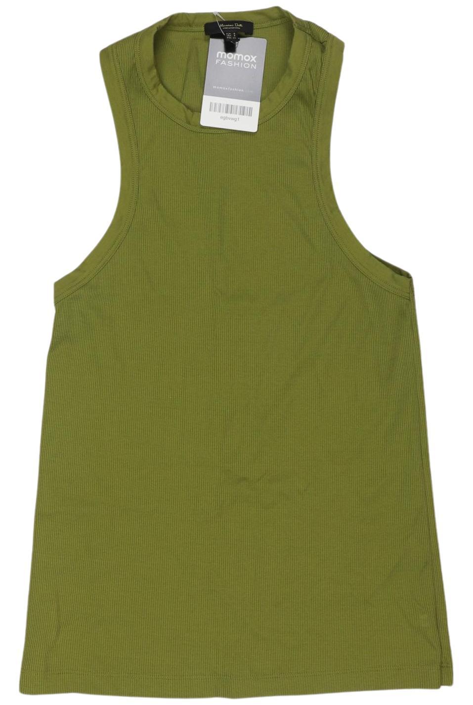 

Massimo Dutti Damen Top, grün, Gr. 36