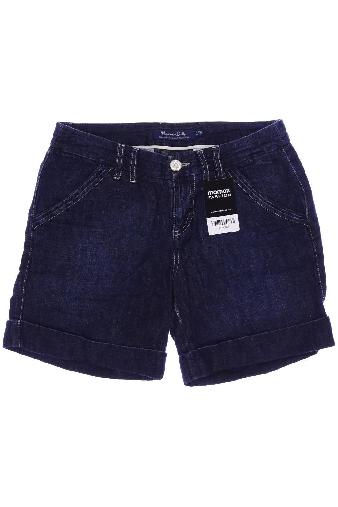 

Massimo Dutti Damen Shorts, marineblau, Gr. 36